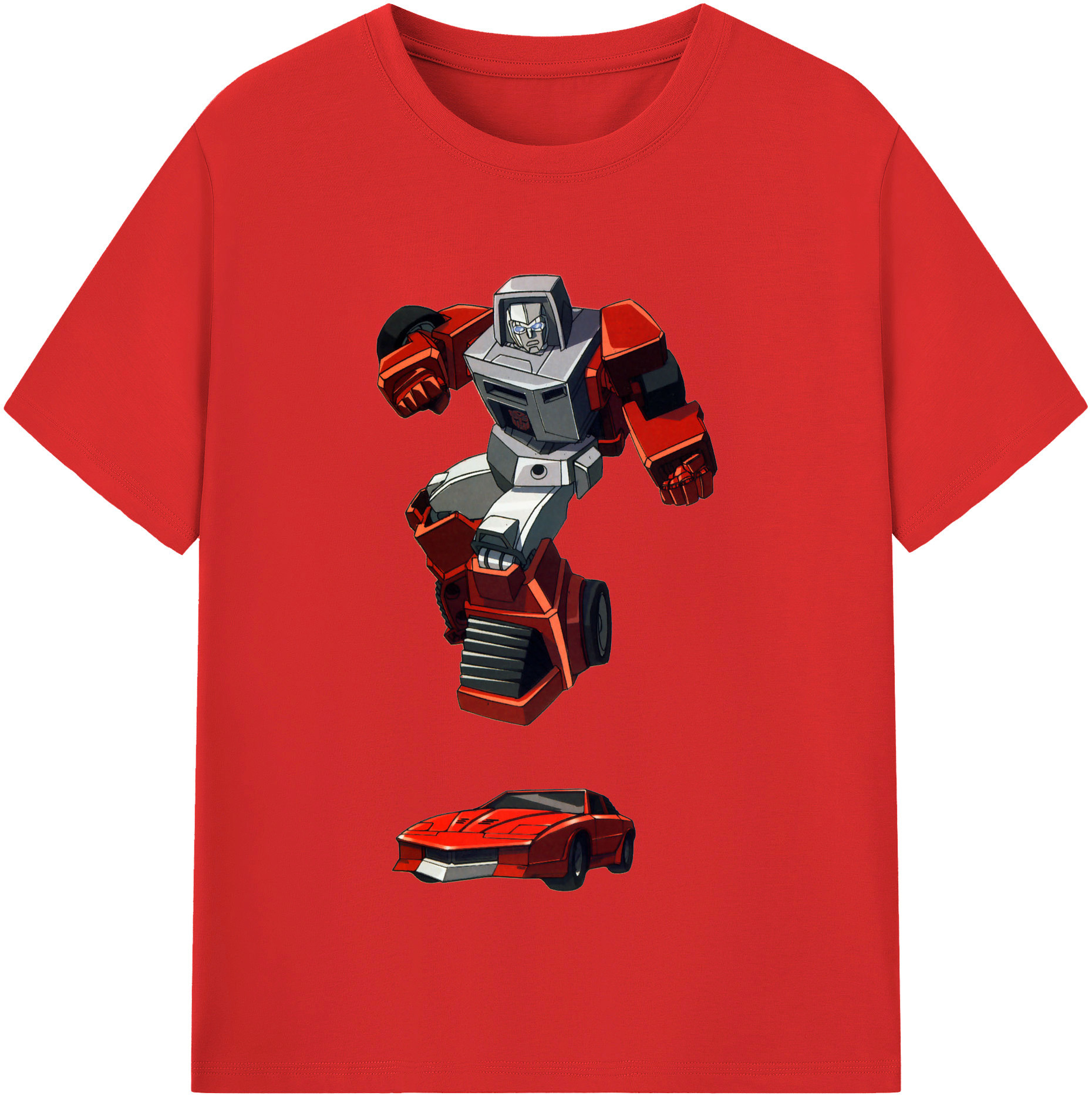 （画像用）  レディースカジュアルプリントTシャツ（綿100％）