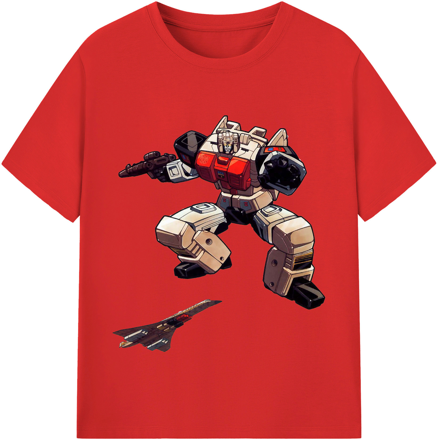 （画像用）  レディースカジュアルプリントTシャツ（綿100％）