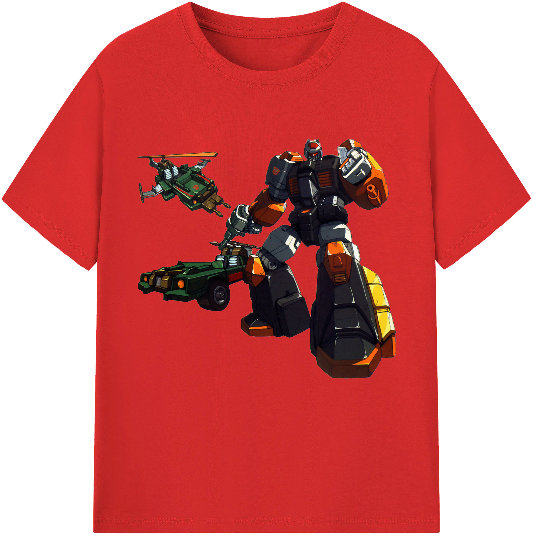 （画像用）  レディースカジュアルプリントTシャツ（綿100％）