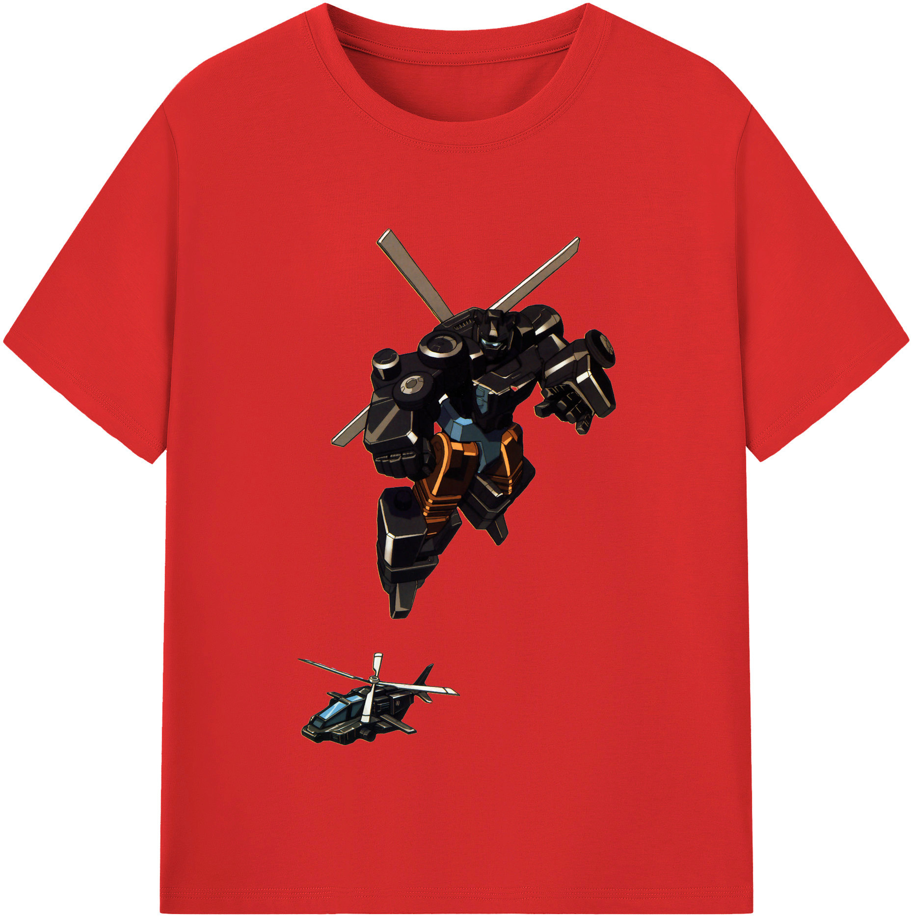 （画像用）  レディースカジュアルプリントTシャツ（綿100％）