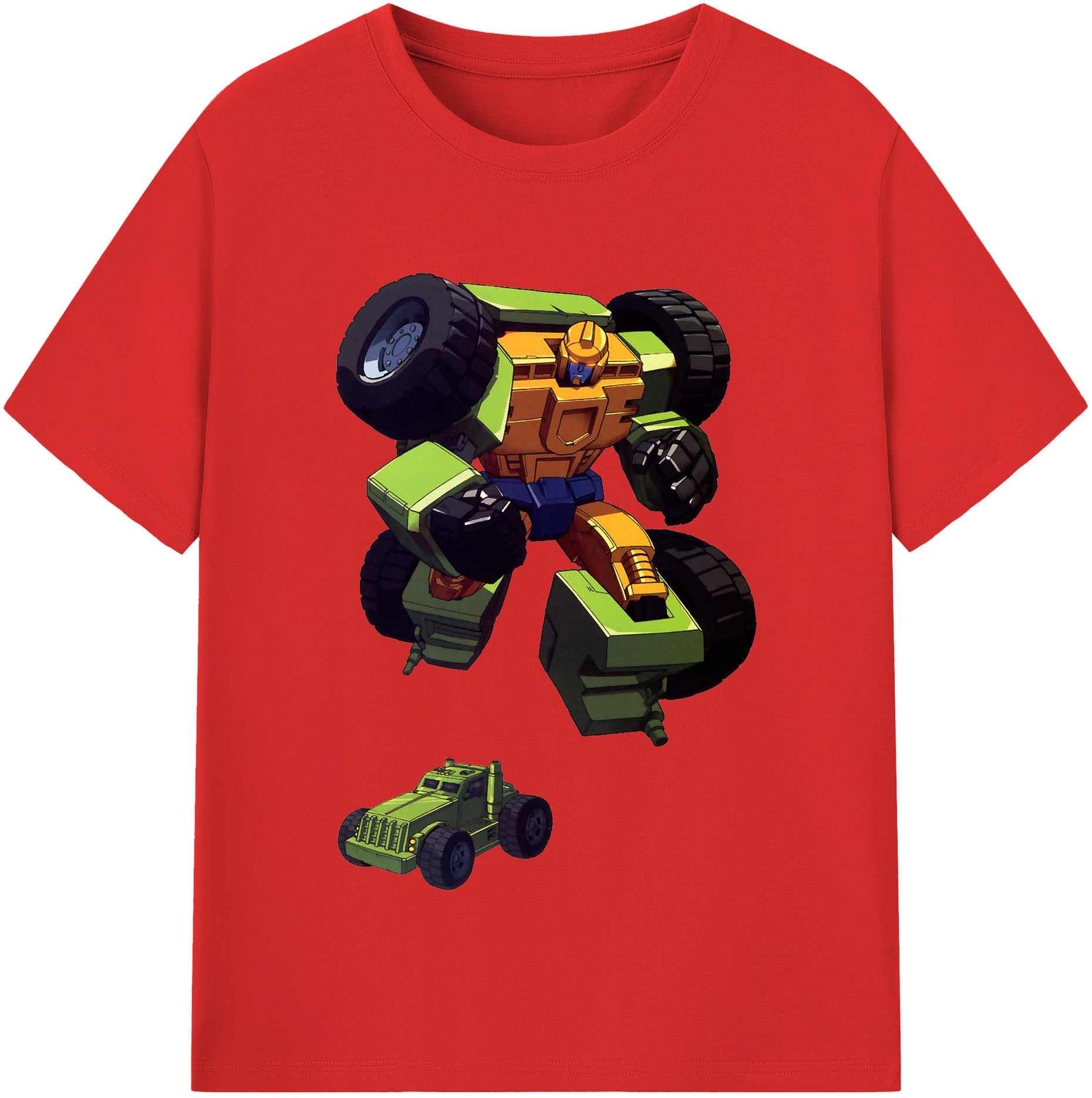 （画像用）  レディースカジュアルプリントTシャツ（綿100％）