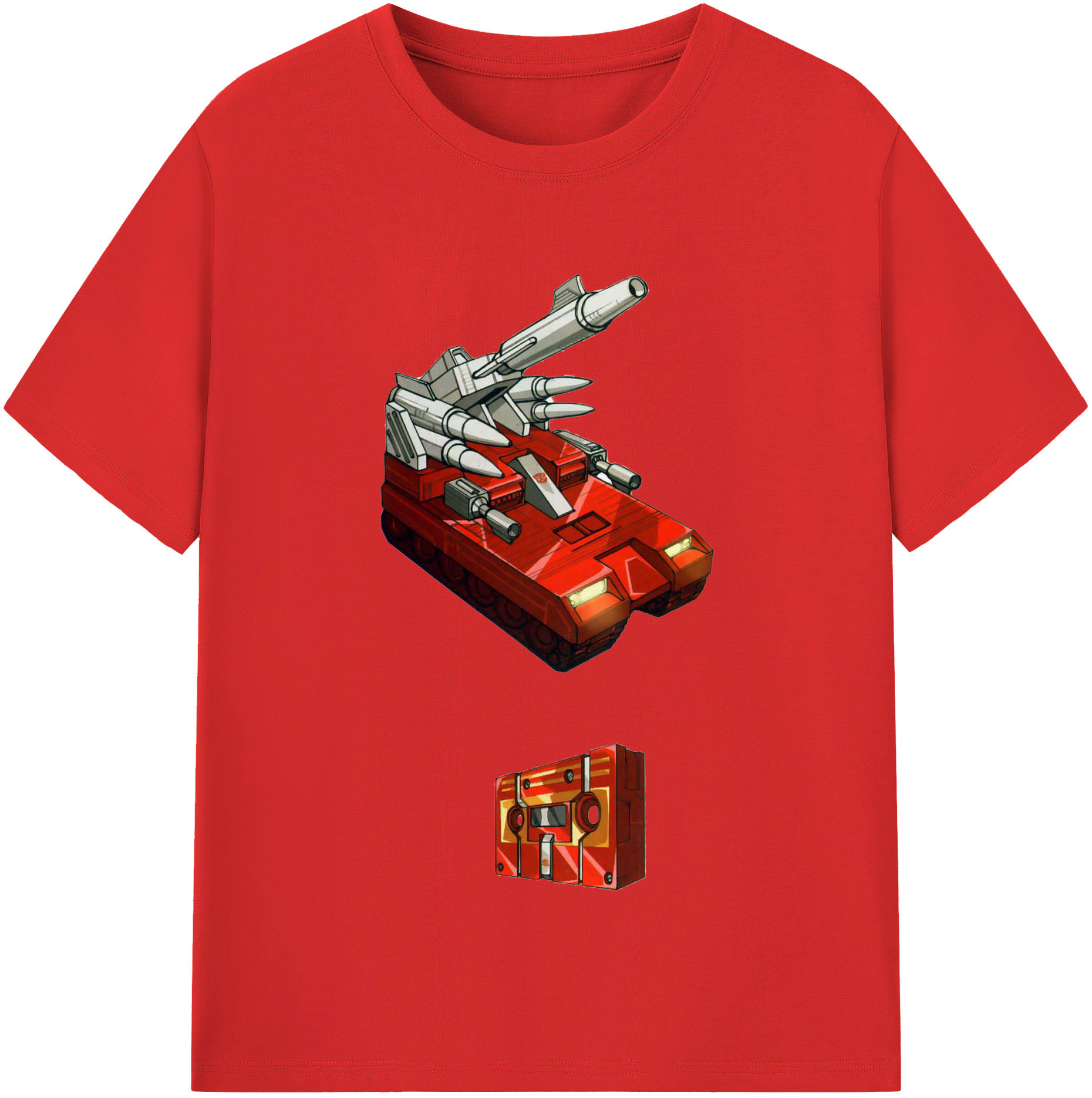 （画像用）  レディースカジュアルプリントTシャツ（綿100％）