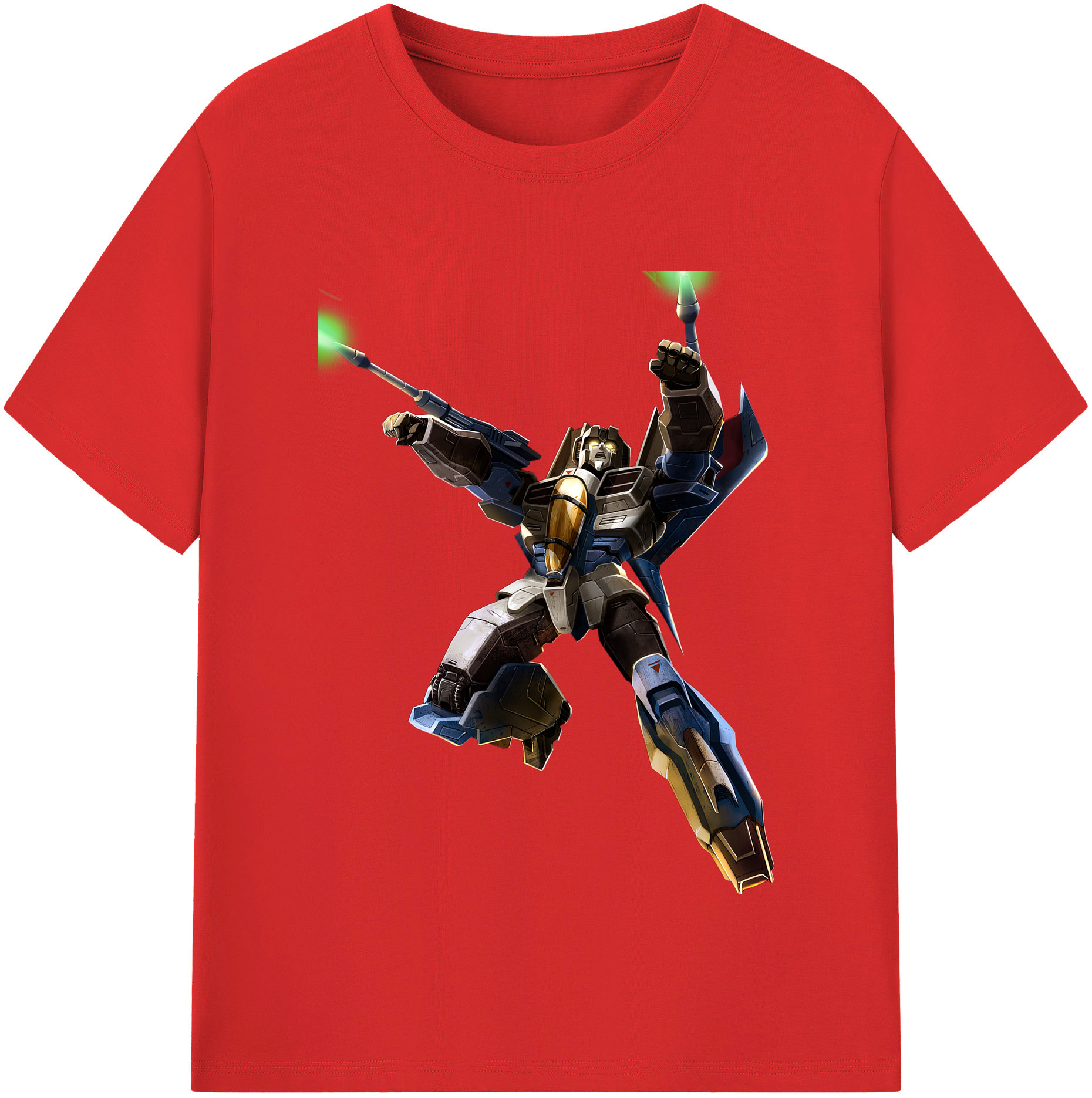 （画像用）  レディースカジュアルプリントTシャツ（綿100％）