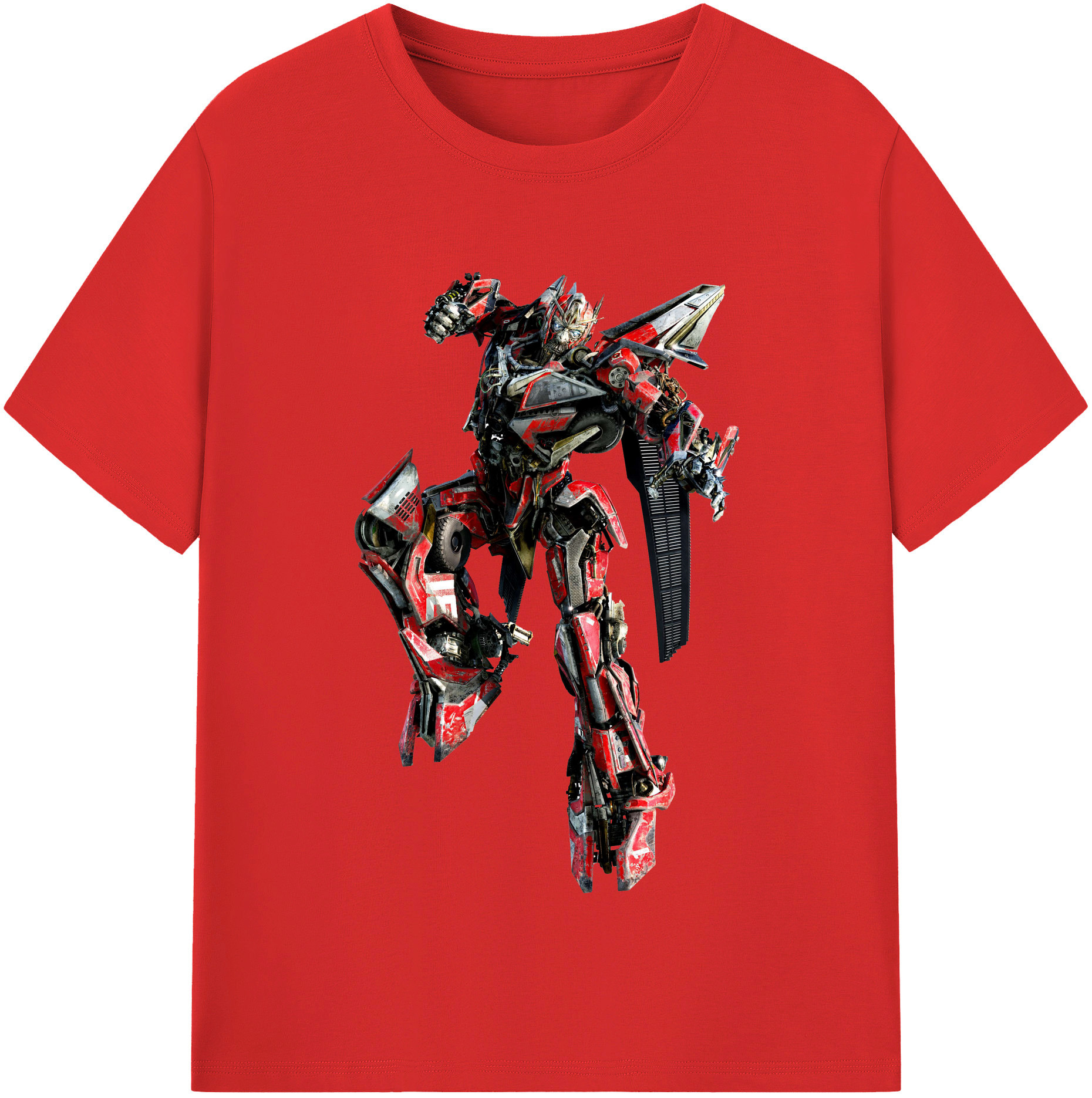 （画像用）  レディースカジュアルプリントTシャツ（綿100％）