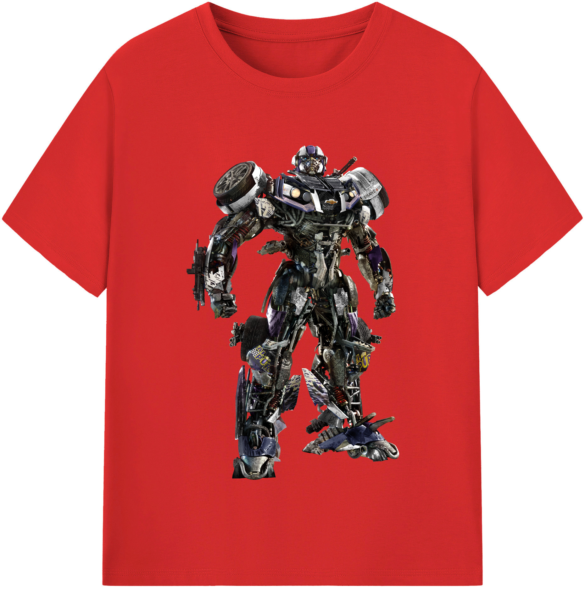 （画像用）  レディースカジュアルプリントTシャツ（綿100％）