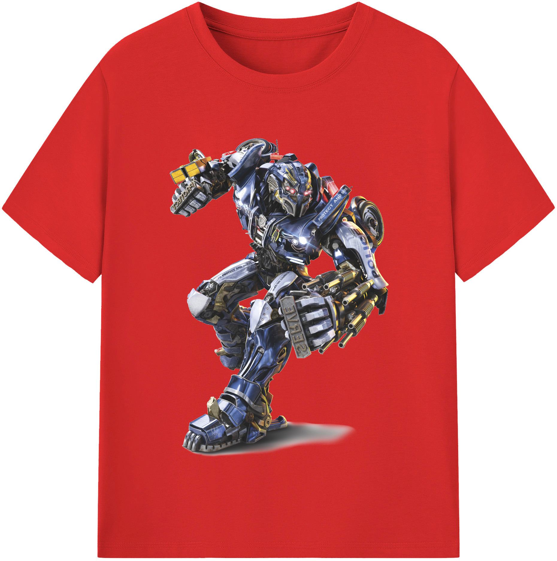 （画像用）  レディースカジュアルプリントTシャツ（綿100％）