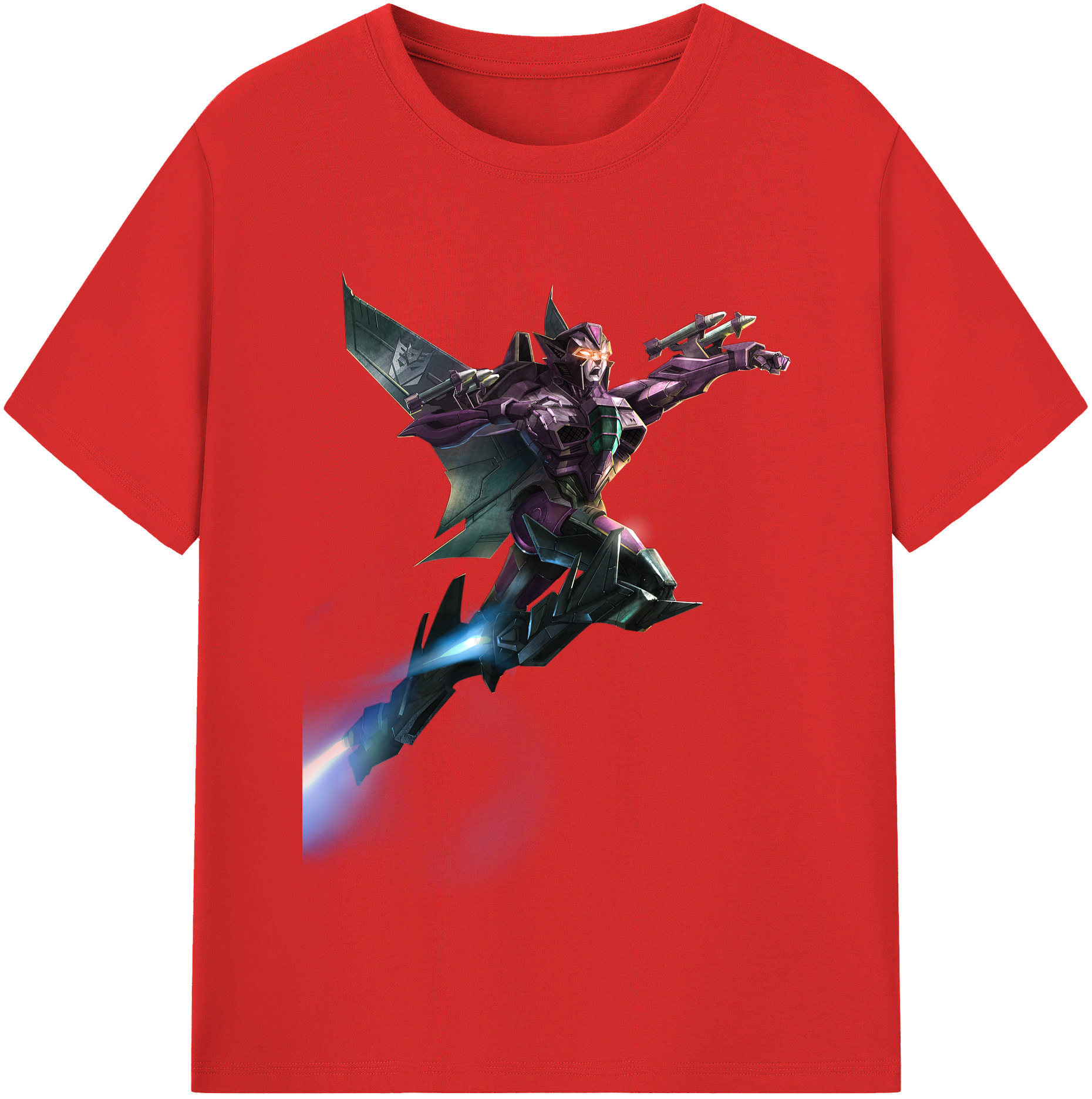 （画像用）  レディースカジュアルプリントTシャツ（綿100％）
