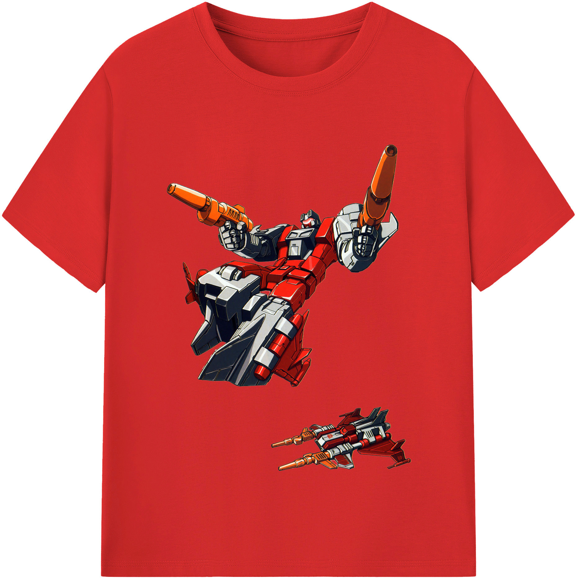 （画像用）  レディースカジュアルプリントTシャツ（綿100％）