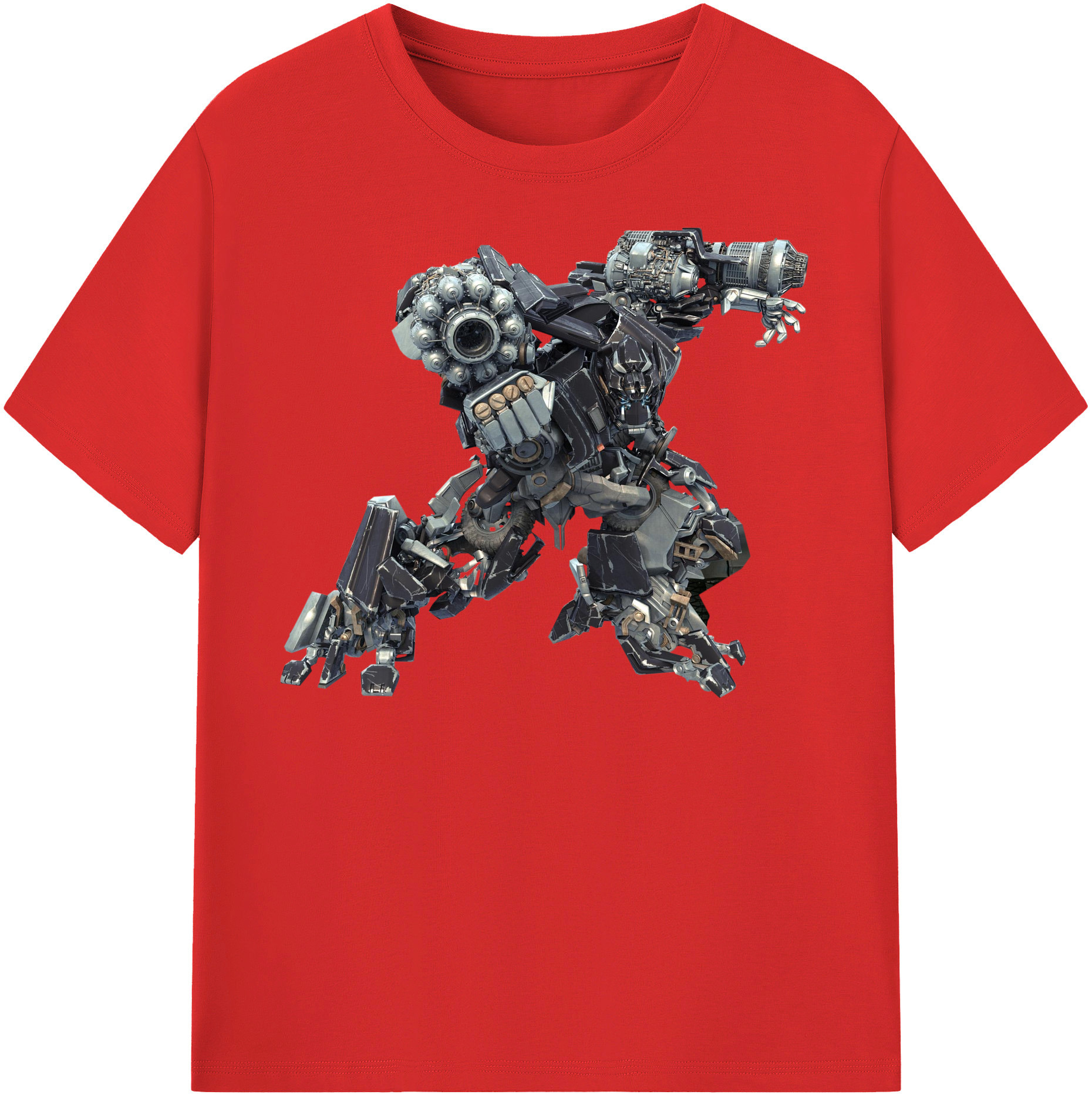 （画像用）  レディースカジュアルプリントTシャツ（綿100％）