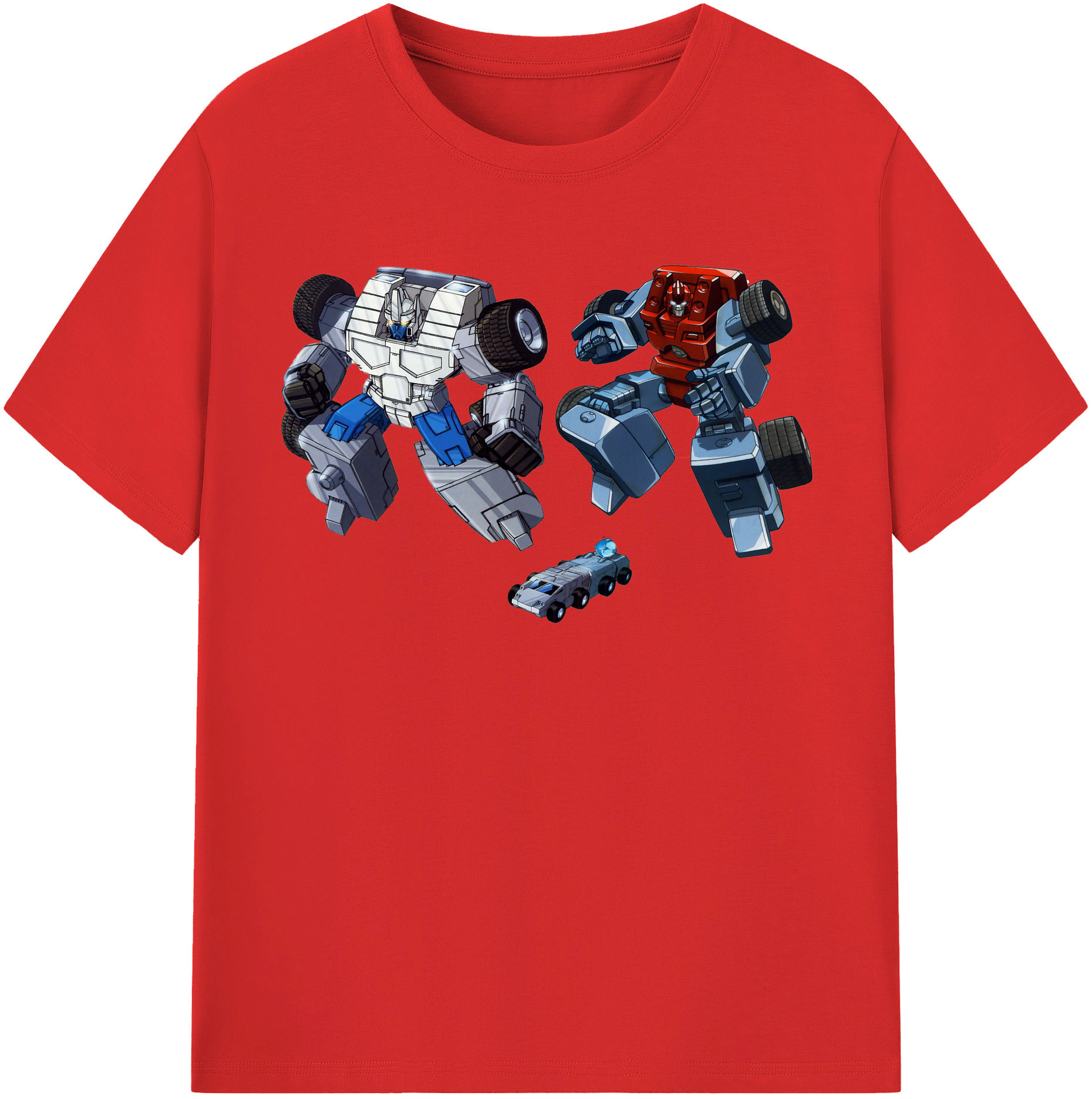（画像用）  レディースカジュアルプリントTシャツ（綿100％）