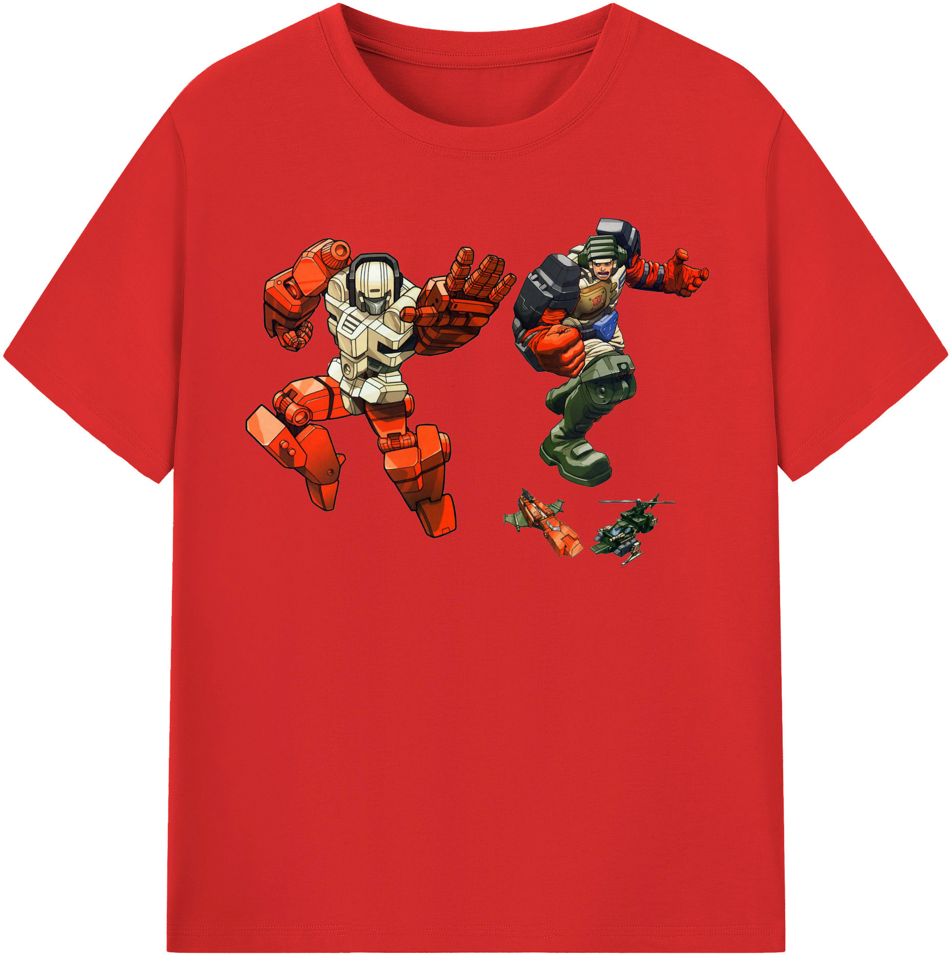 （画像用）  レディースカジュアルプリントTシャツ（綿100％）