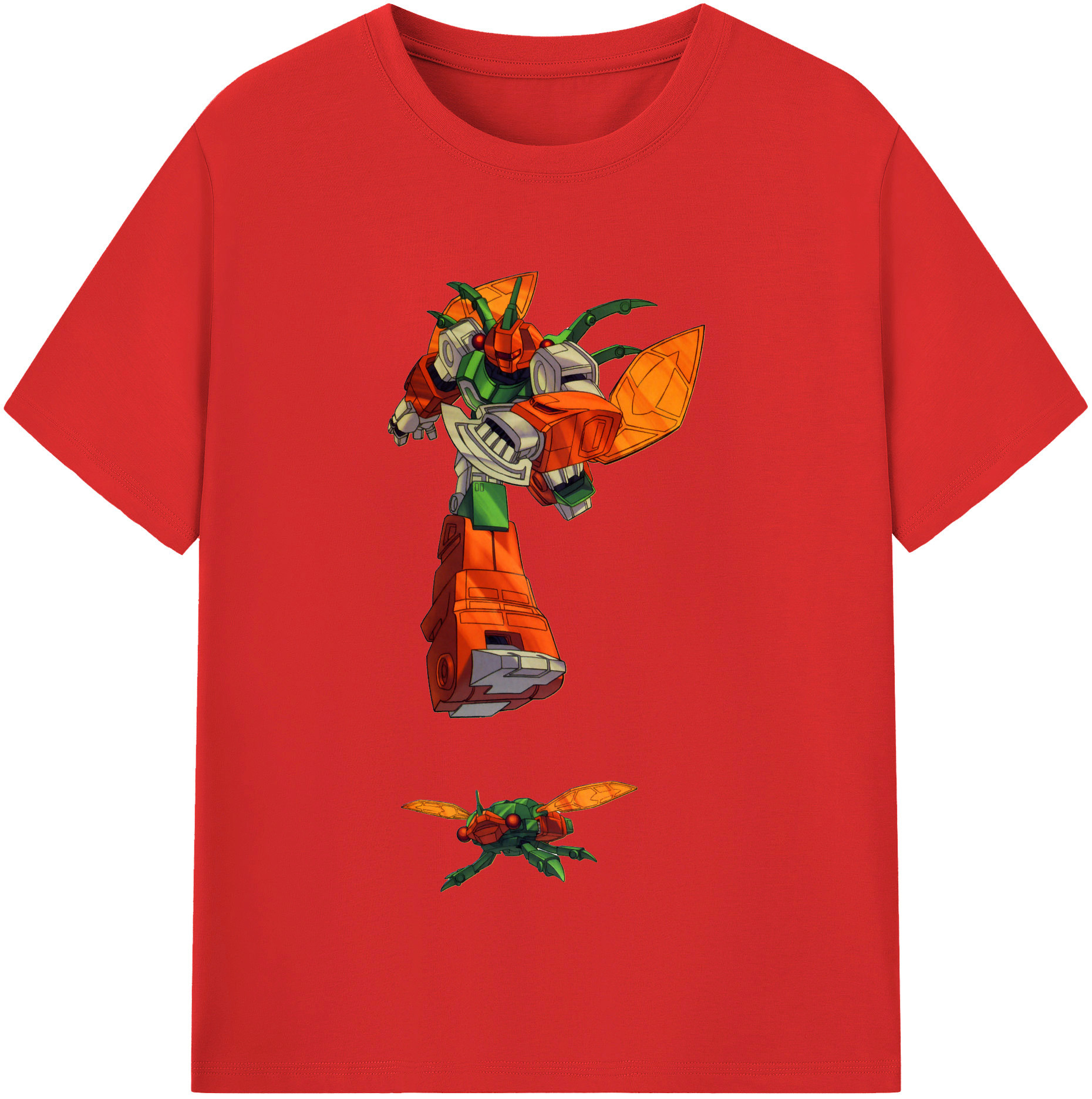 （画像用）  レディースカジュアルプリントTシャツ（綿100％）
