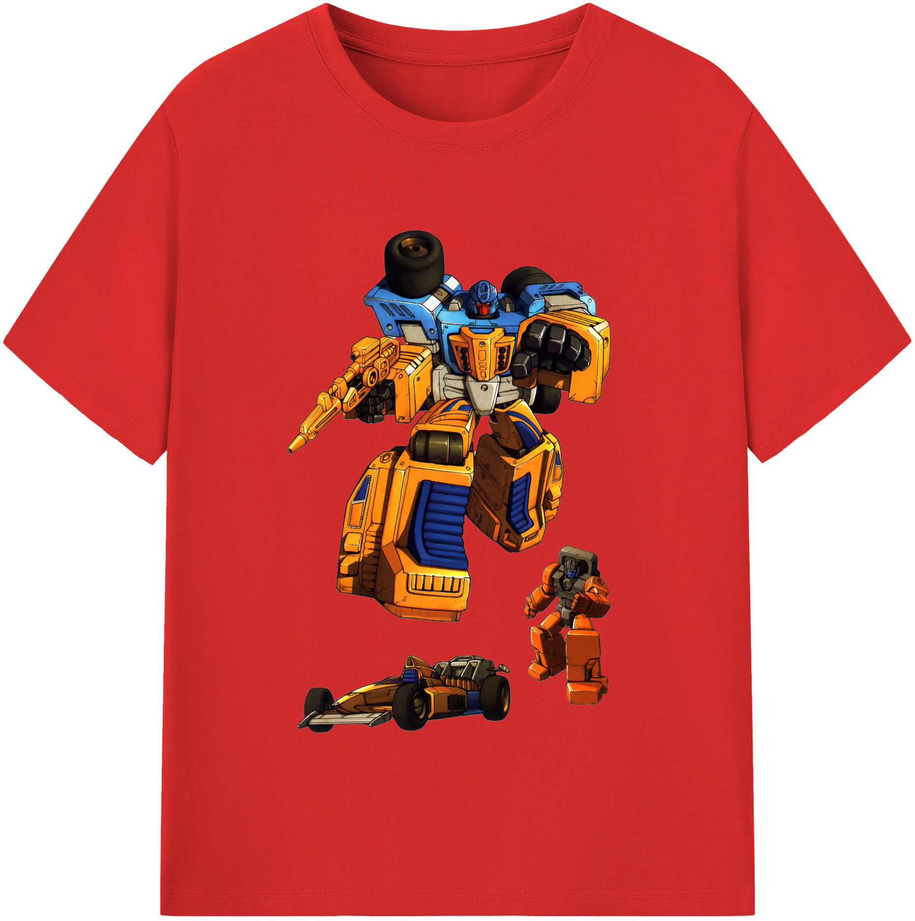 （画像用）  レディースカジュアルプリントTシャツ（綿100％）