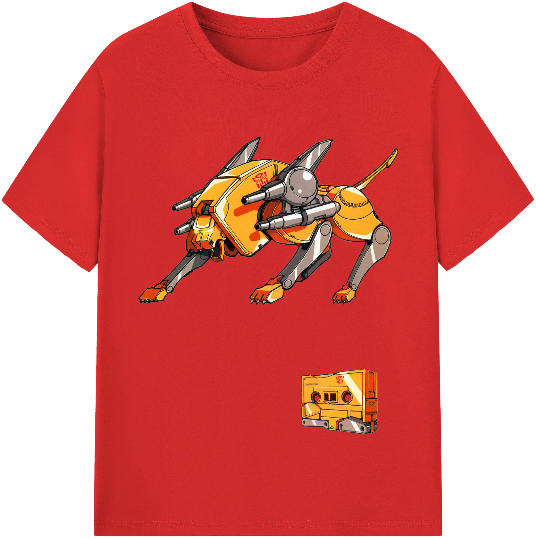 （画像用）  レディースカジュアルプリントTシャツ（綿100％）