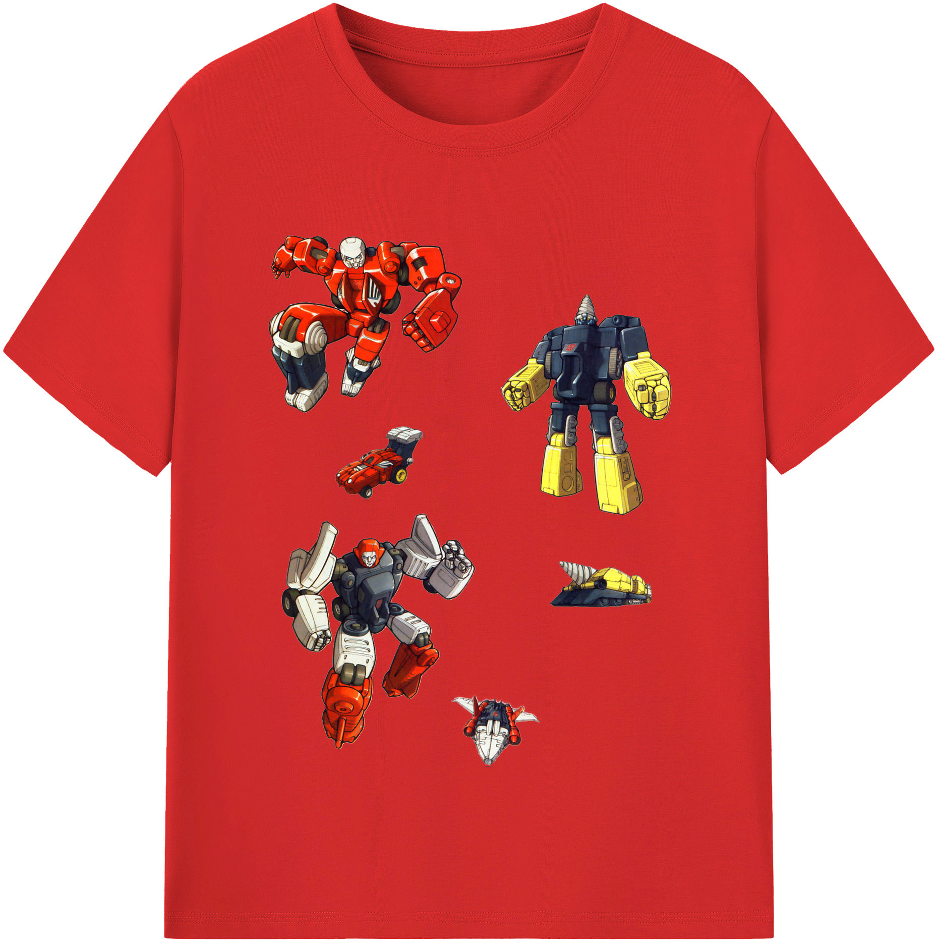 （画像用）  レディースカジュアルプリントTシャツ（綿100％）