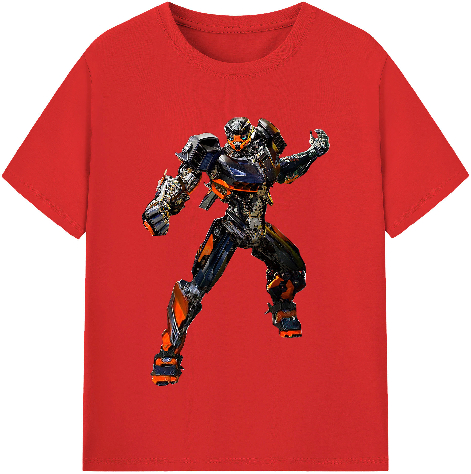 （画像用）  レディースカジュアルプリントTシャツ（綿100％）