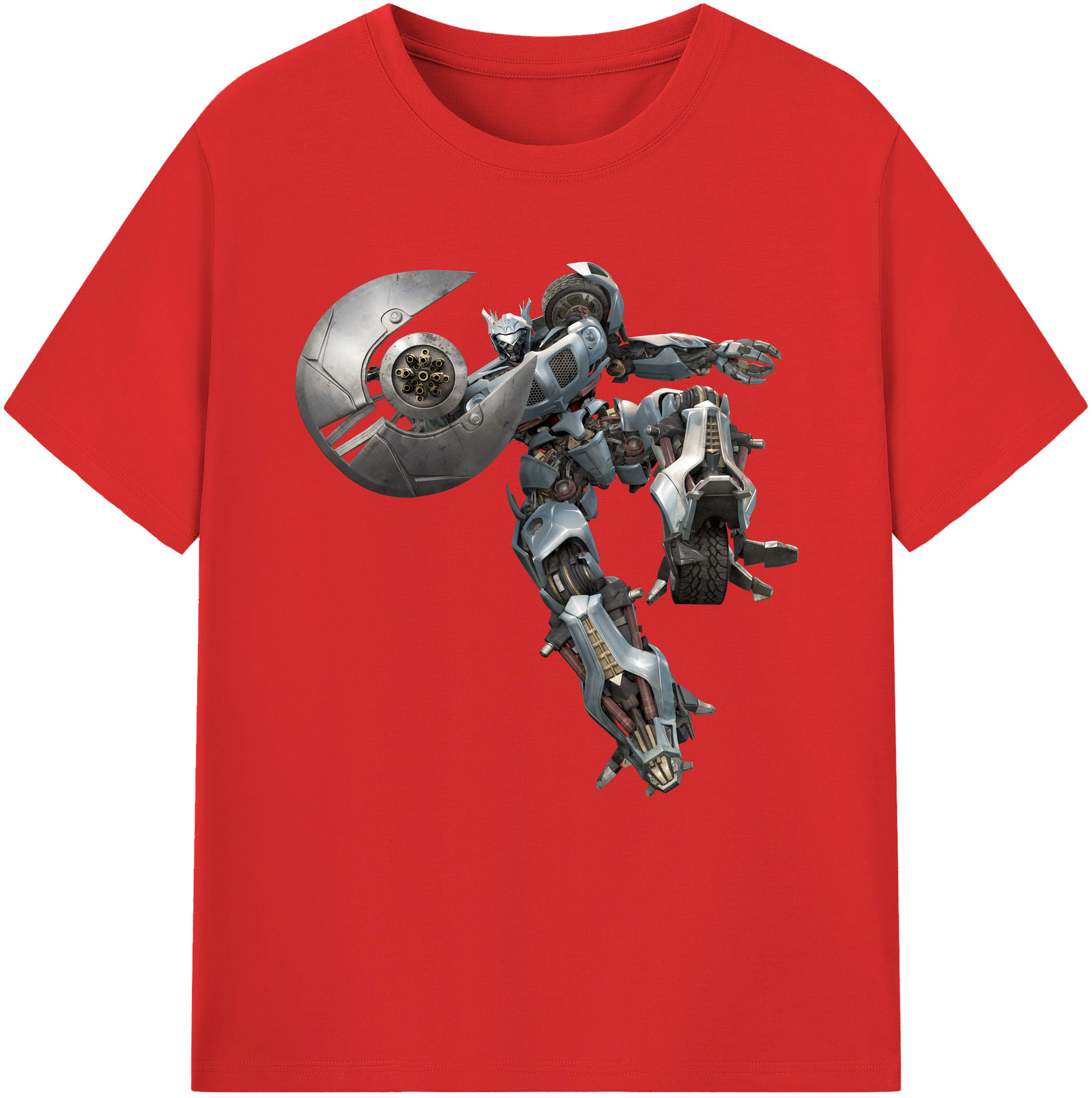 （画像用）  レディースカジュアルプリントTシャツ（綿100％）