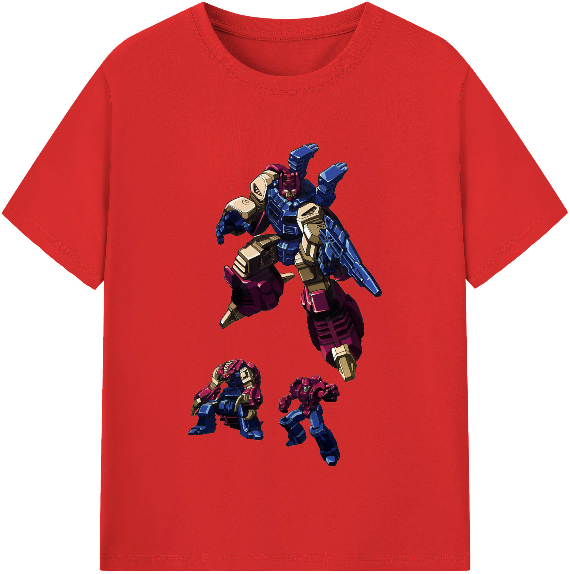 （画像用）  レディースカジュアルプリントTシャツ（綿100％）