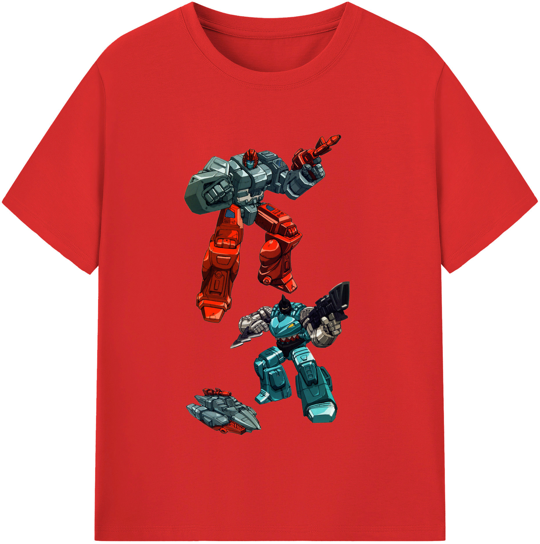 （画像用）  レディースカジュアルプリントTシャツ（綿100％）