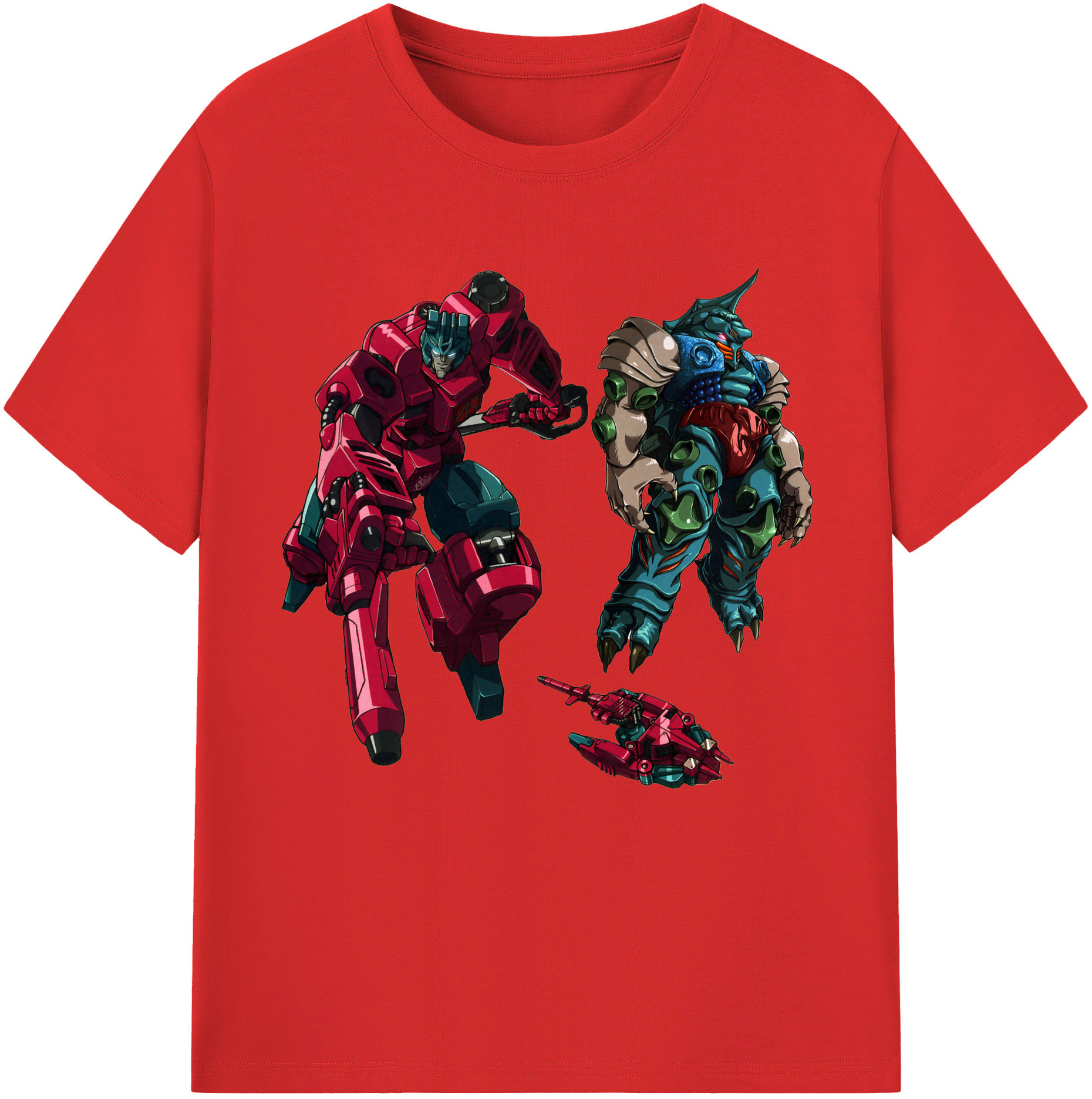 （画像用）  レディースカジュアルプリントTシャツ（綿100％）