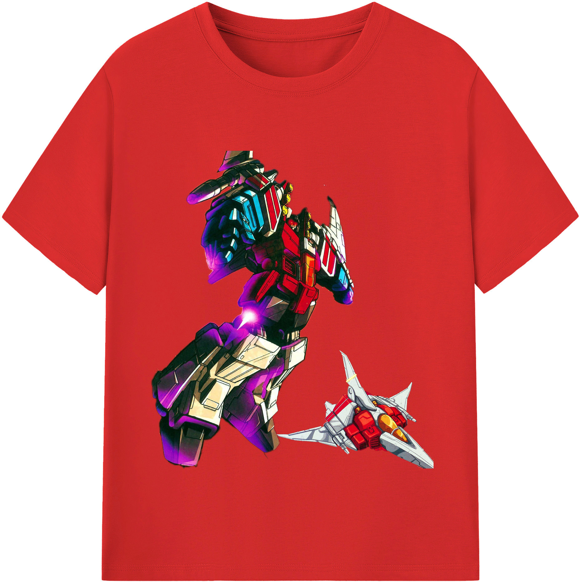 （画像用）  レディースカジュアルプリントTシャツ（綿100％）