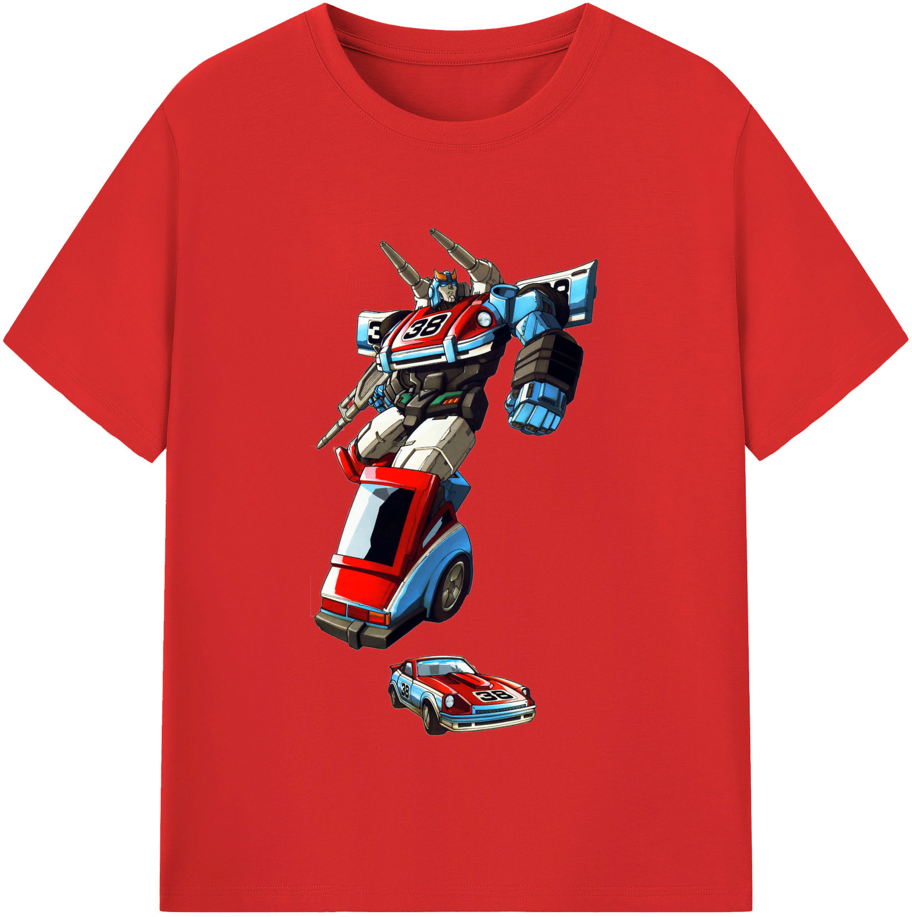 （画像用）  レディースカジュアルプリントTシャツ（綿100％）