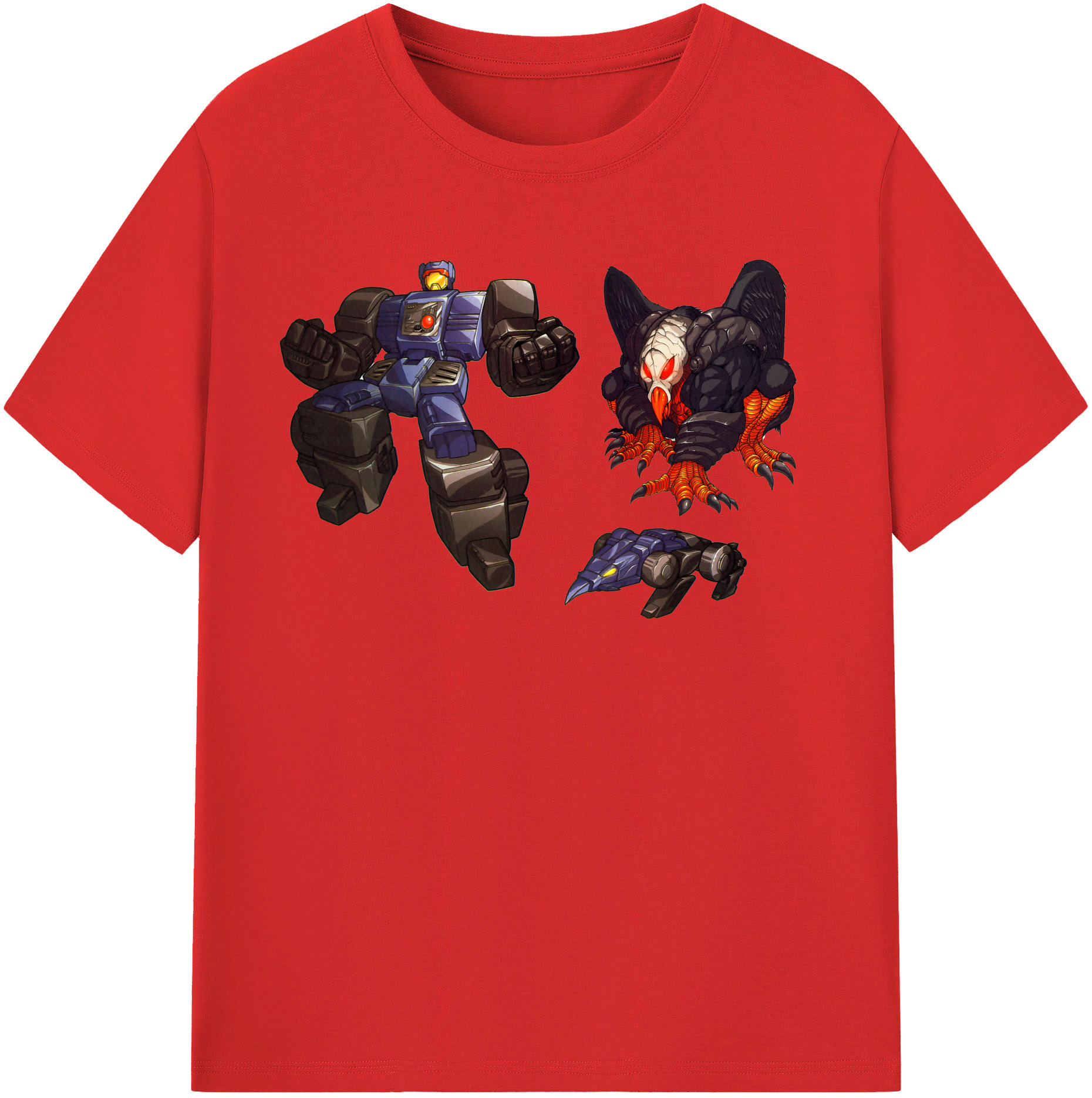 （画像用）  レディースカジュアルプリントTシャツ（綿100％）