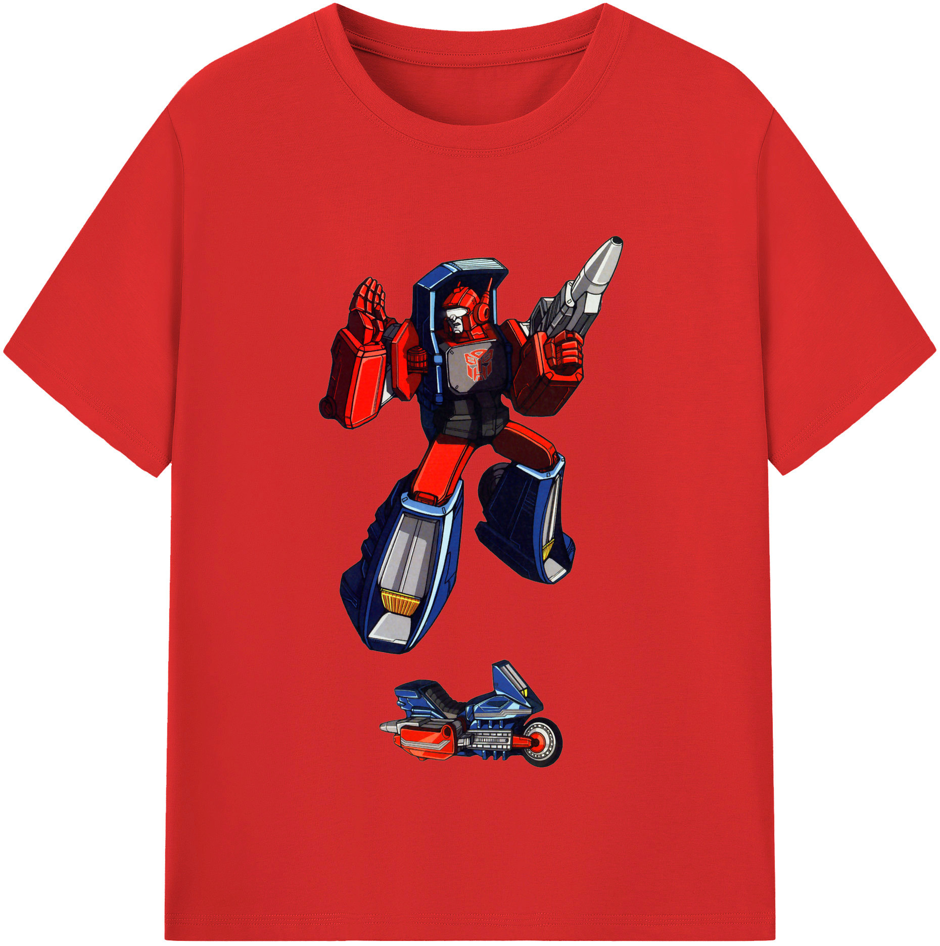 （画像用）  レディースカジュアルプリントTシャツ（綿100％）