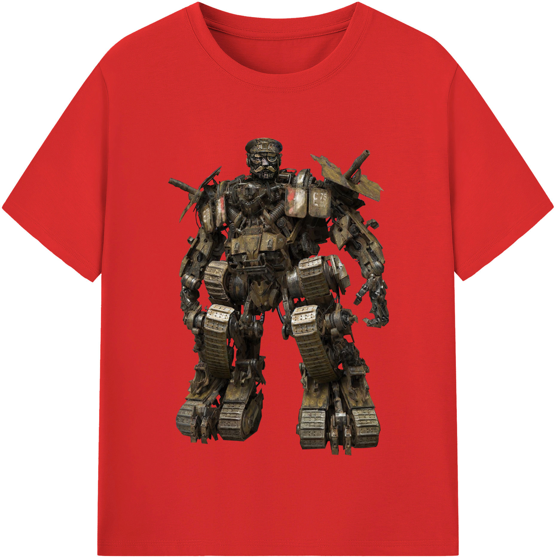 （画像用）  レディースカジュアルプリントTシャツ（綿100％）
