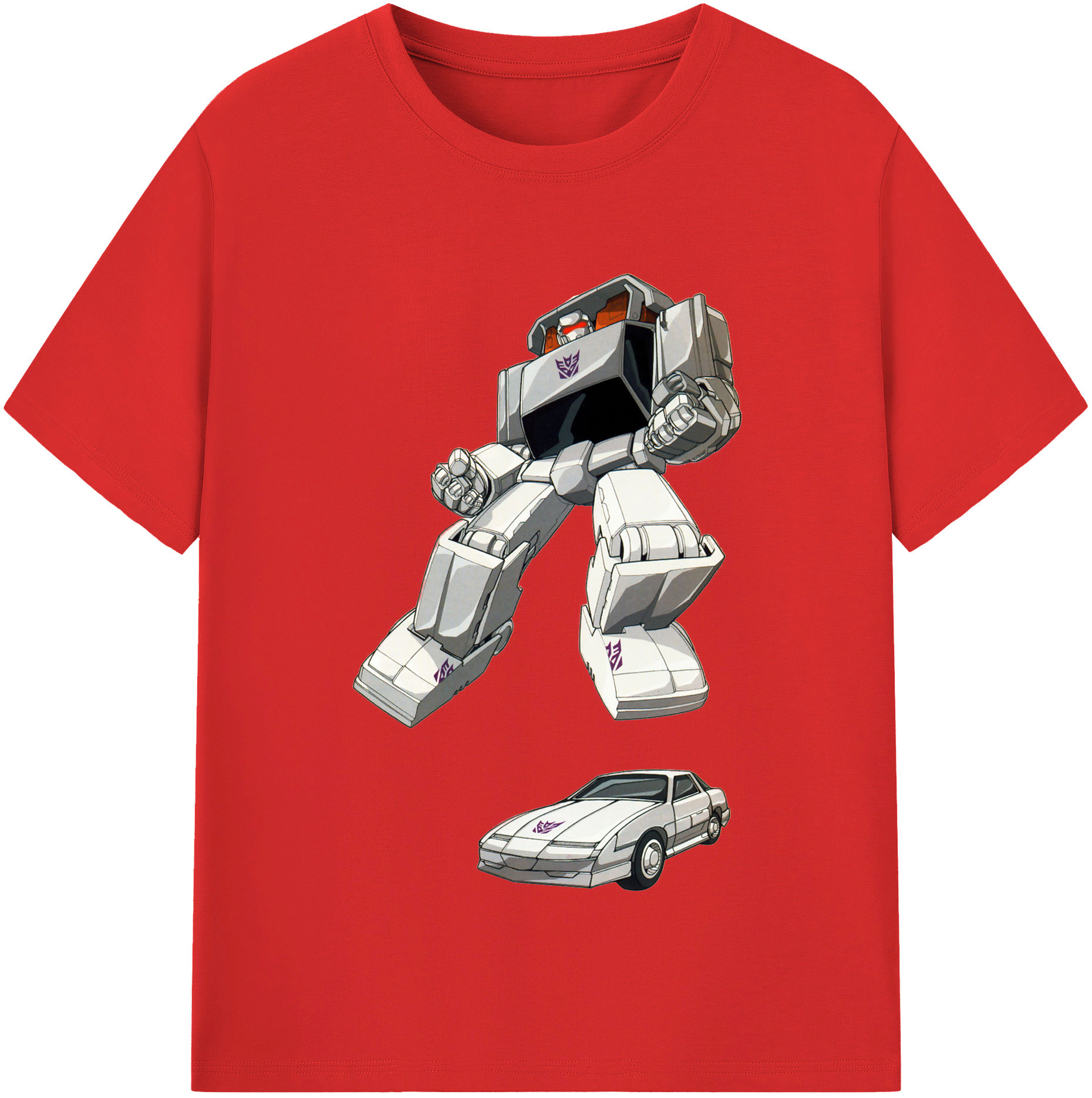 （画像用）  レディースカジュアルプリントTシャツ（綿100％）