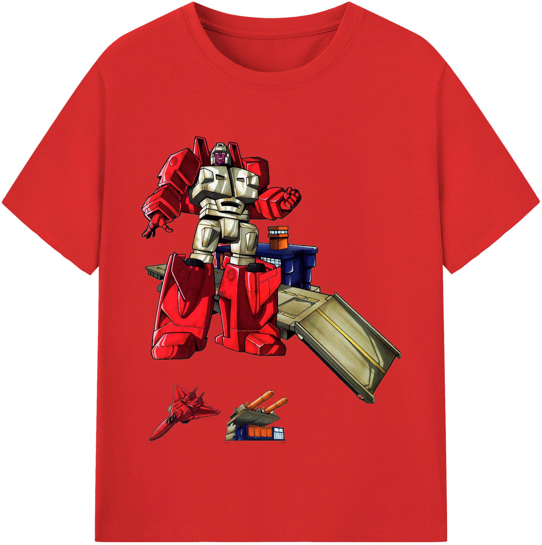 （画像用）  レディースカジュアルプリントTシャツ（綿100％）