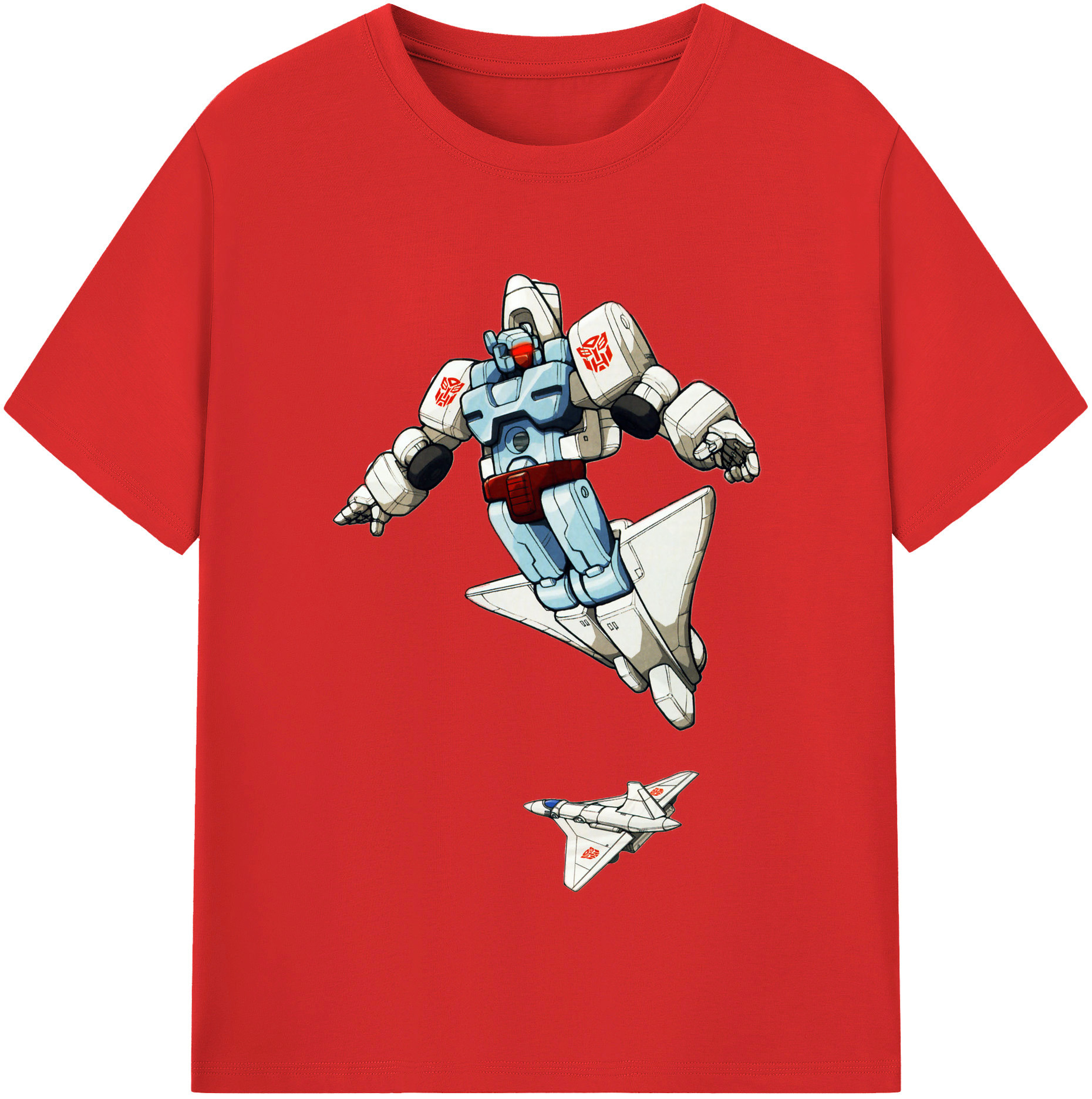 （画像用）  レディースカジュアルプリントTシャツ（綿100％）