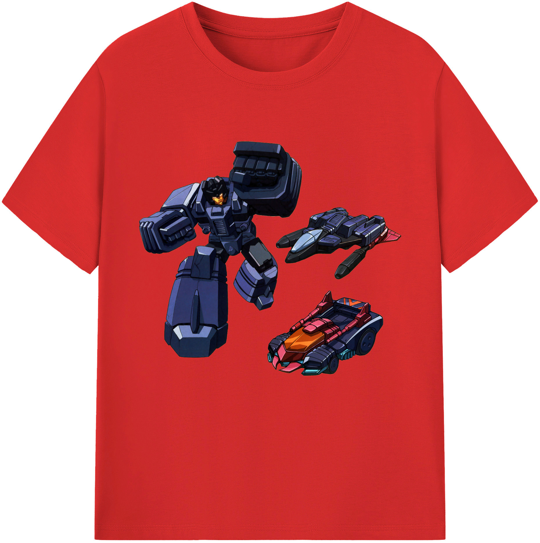 （画像用）  レディースカジュアルプリントTシャツ（綿100％）