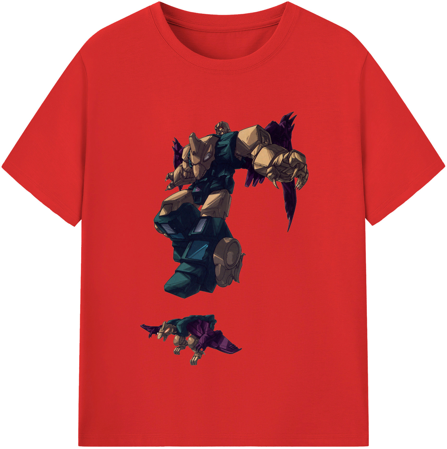 （画像用）  レディースカジュアルプリントTシャツ（綿100％）