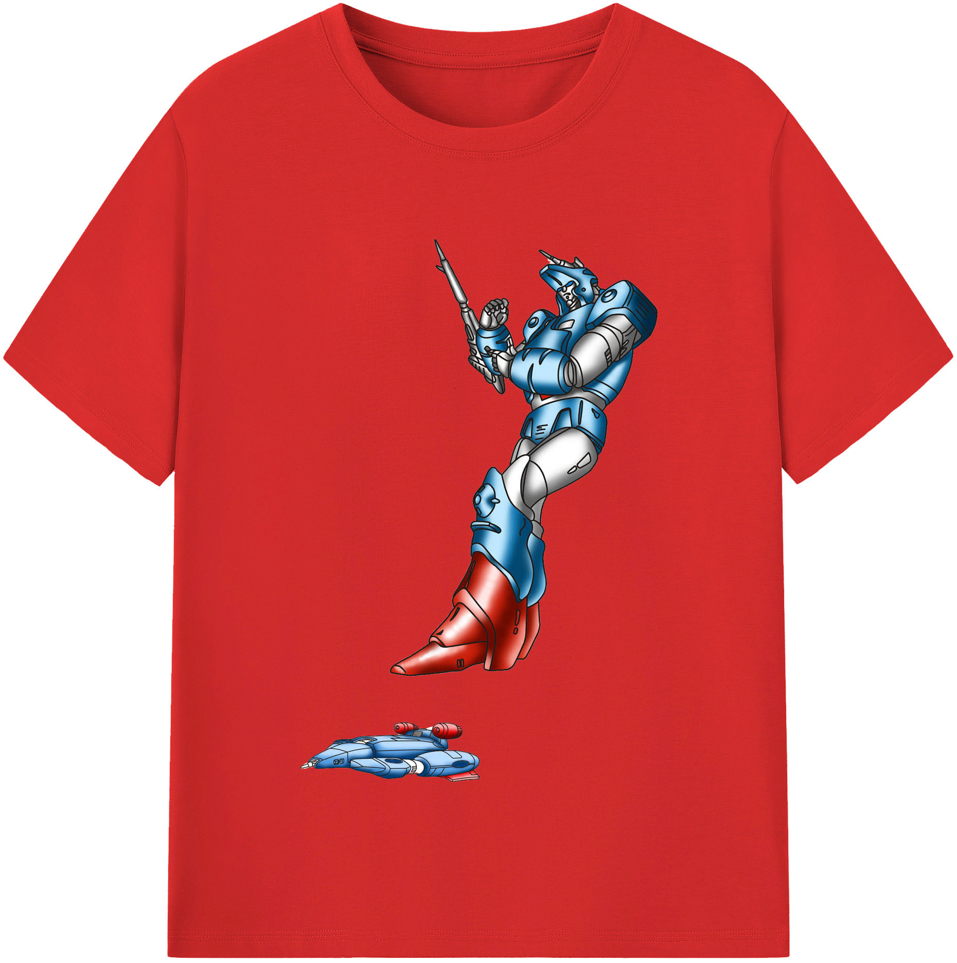 （画像用）  レディースカジュアルプリントTシャツ（綿100％）