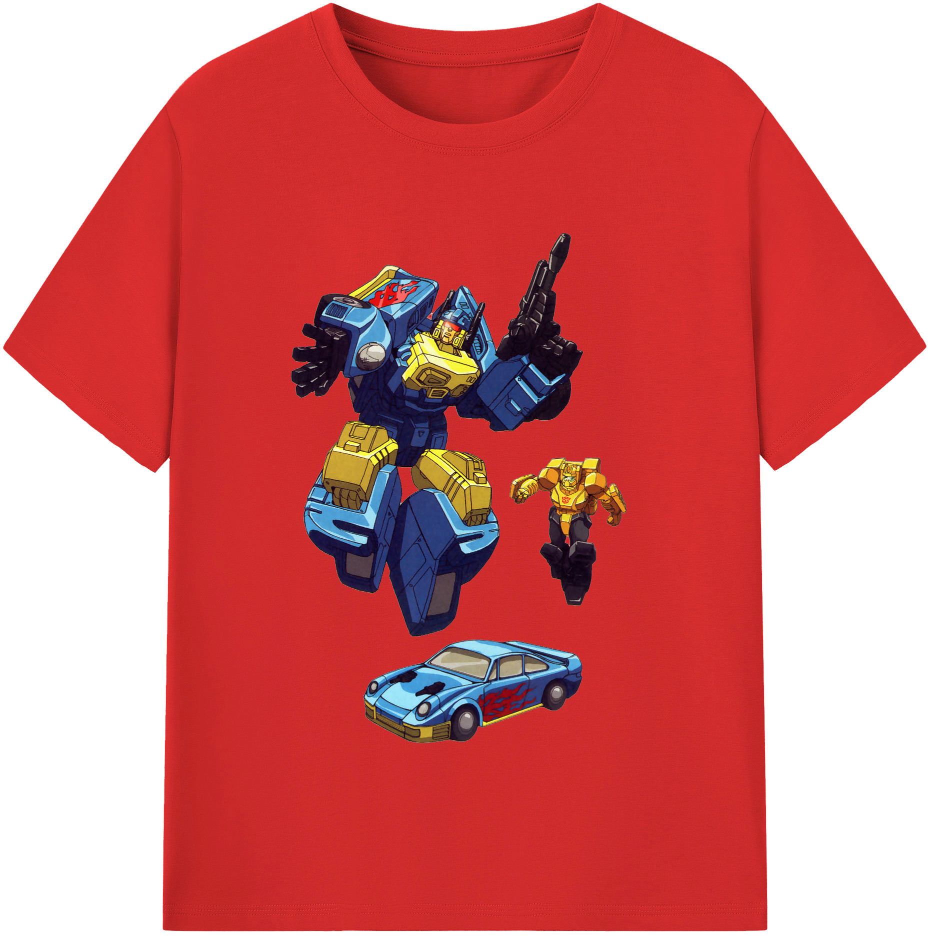 （画像用）  レディースカジュアルプリントTシャツ（綿100％）