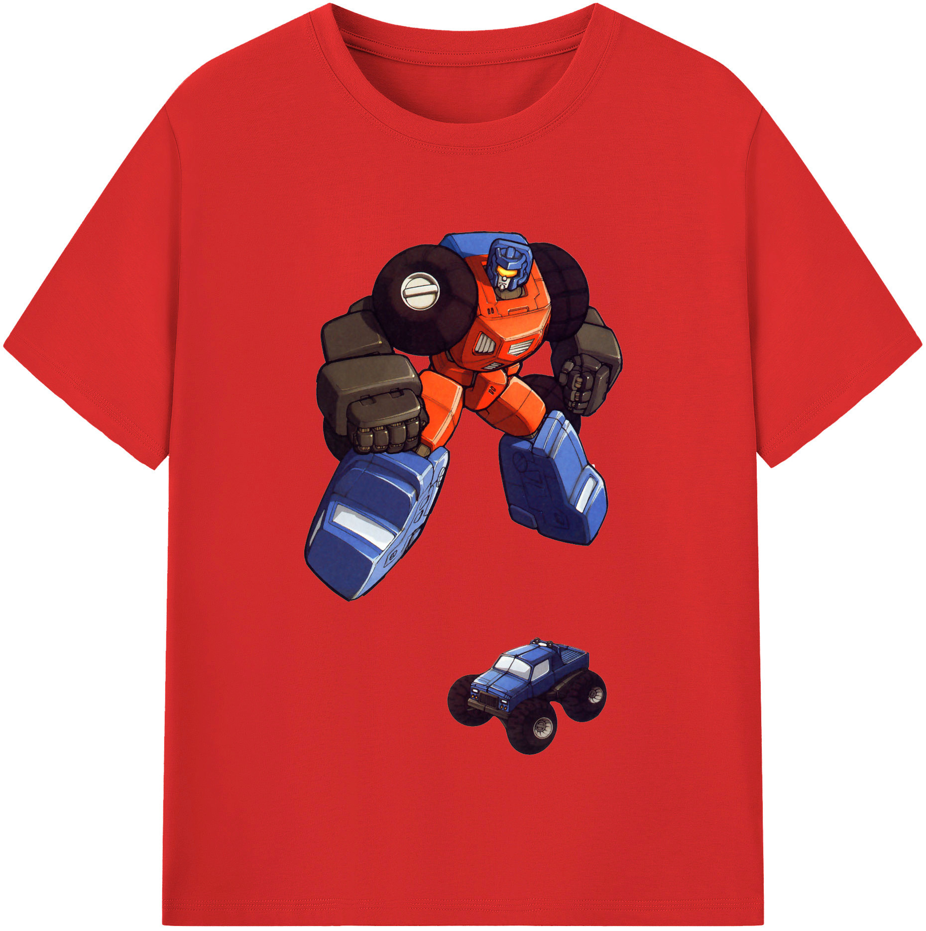 （画像用）  レディースカジュアルプリントTシャツ（綿100％）