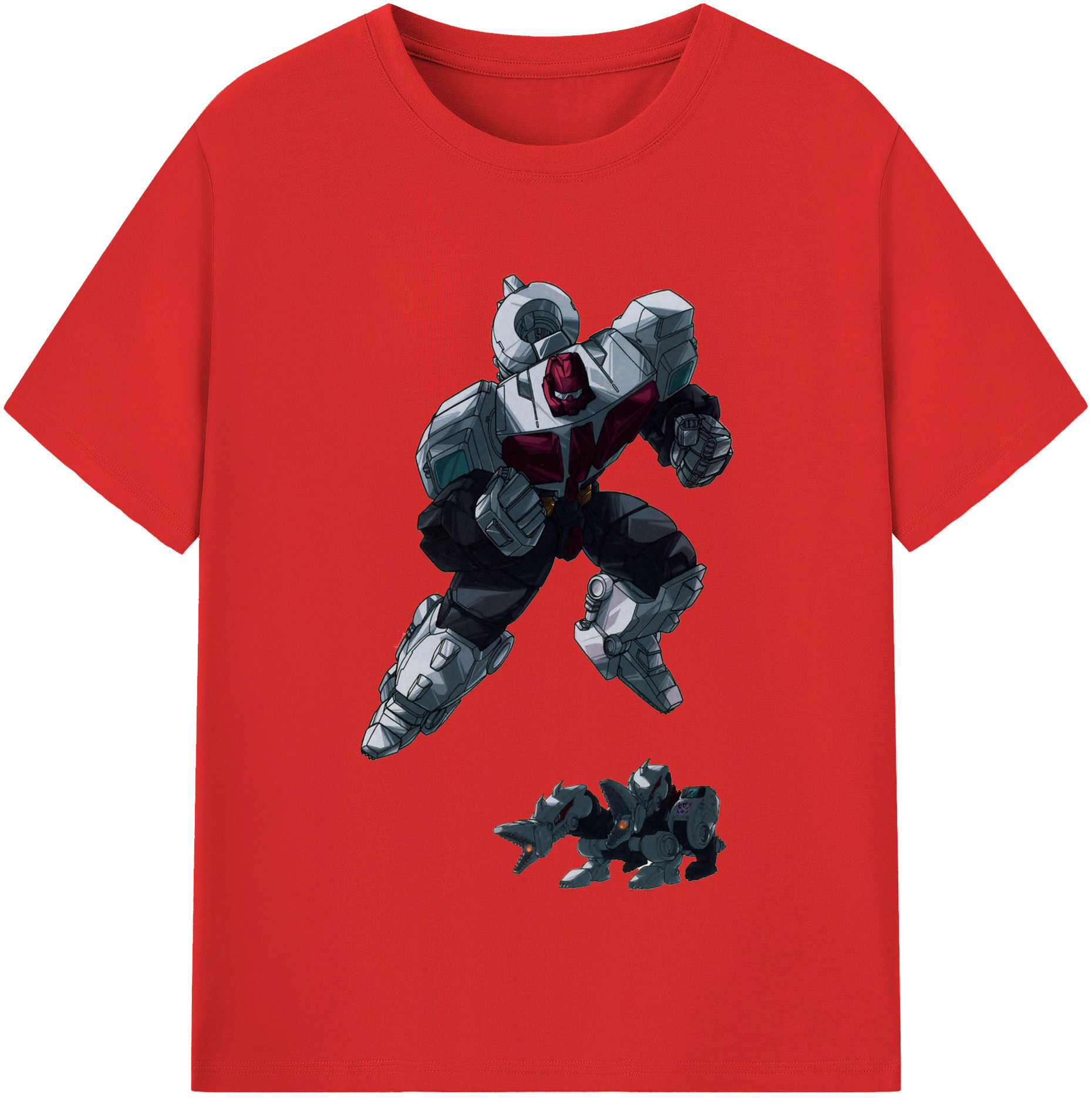 （画像用）  レディースカジュアルプリントTシャツ（綿100％）