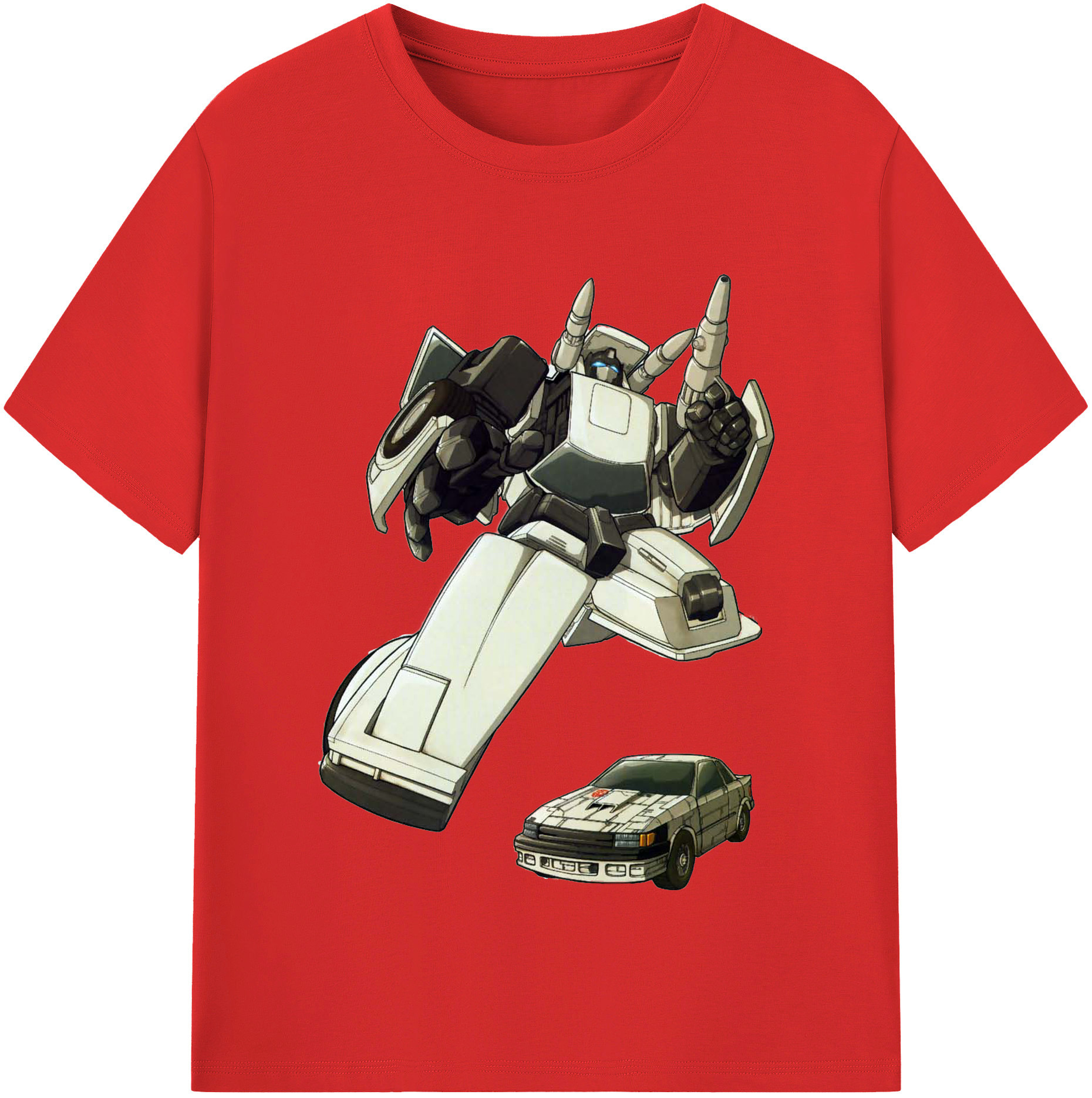 （画像用）  レディースカジュアルプリントTシャツ（綿100％）