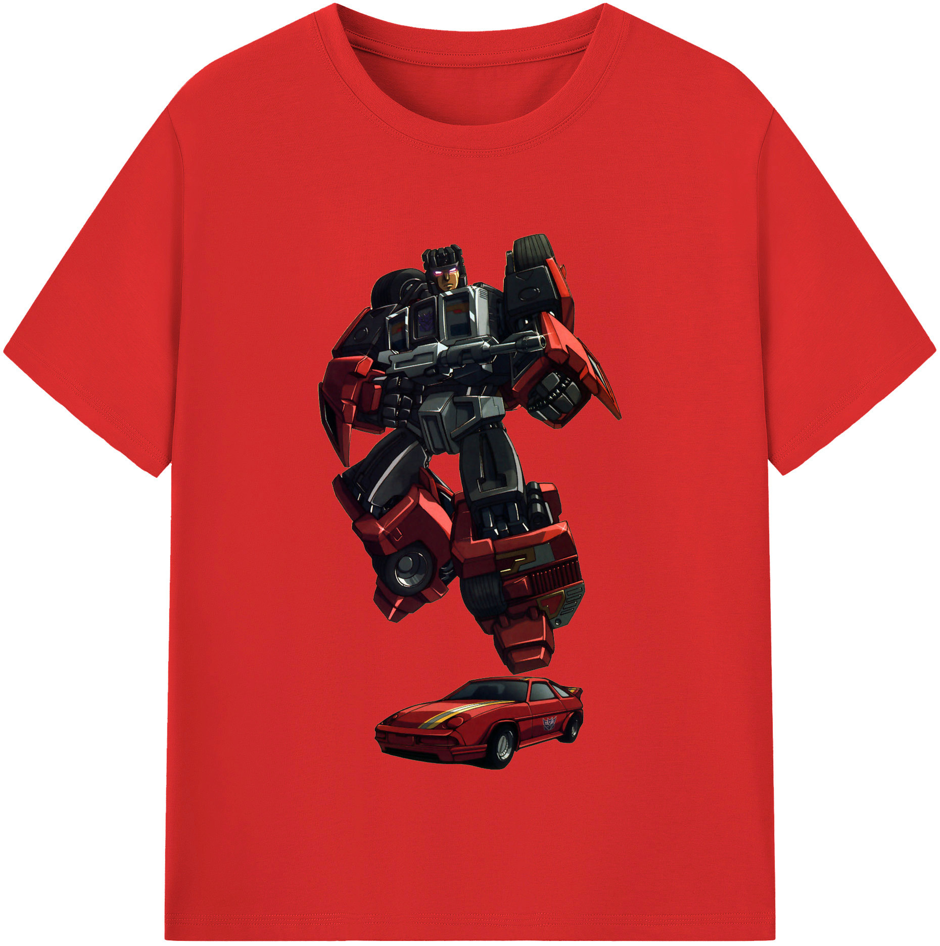 （画像用）  レディースカジュアルプリントTシャツ（綿100％）