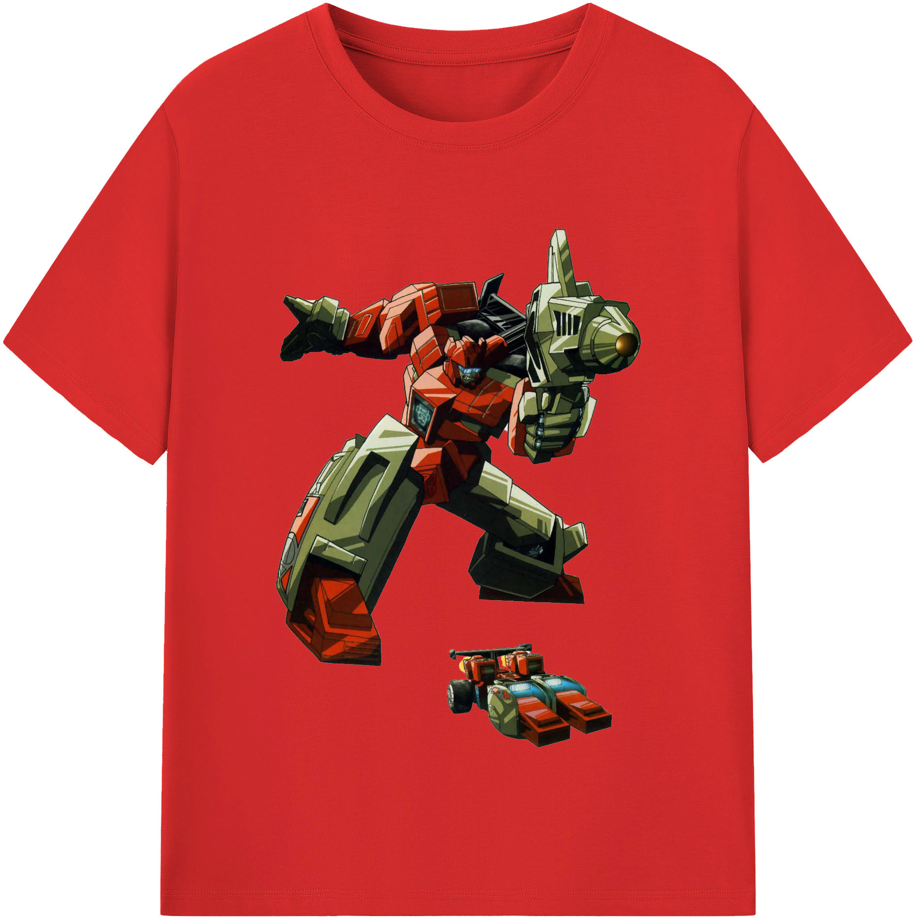 （画像用）  レディースカジュアルプリントTシャツ（綿100％）