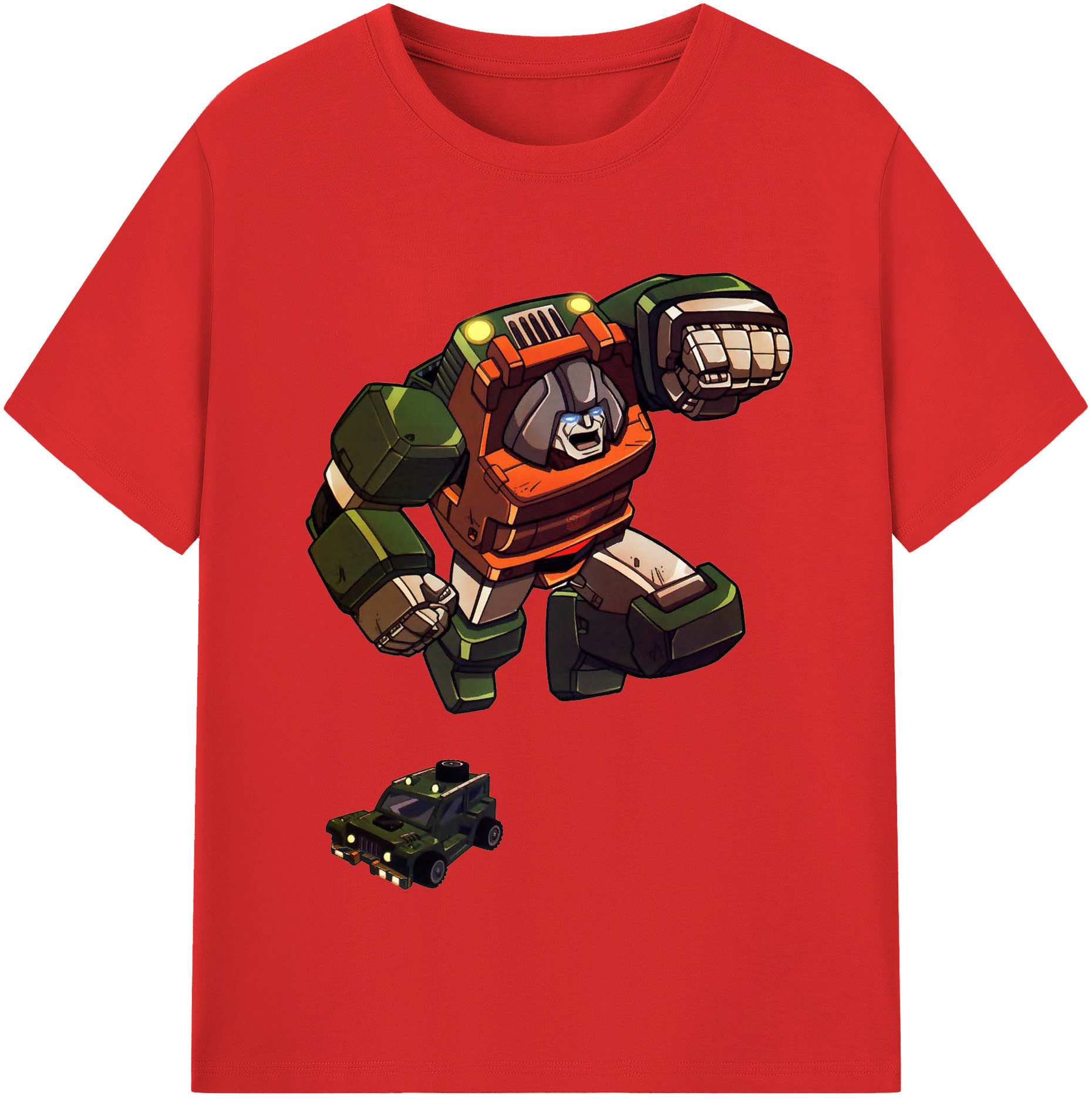 （画像用）  レディースカジュアルプリントTシャツ（綿100％）