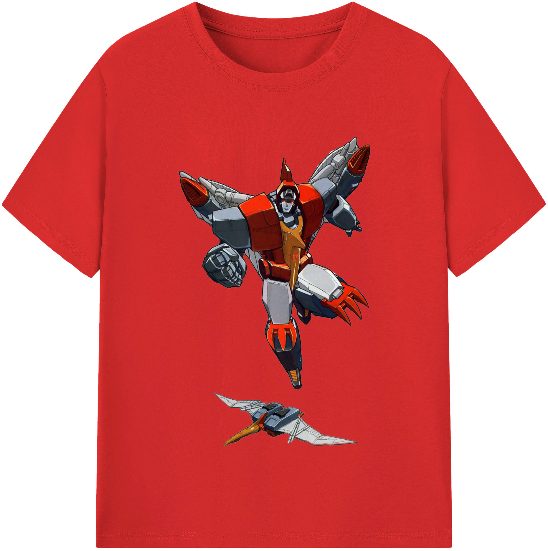（画像用）  レディースカジュアルプリントTシャツ（綿100％）