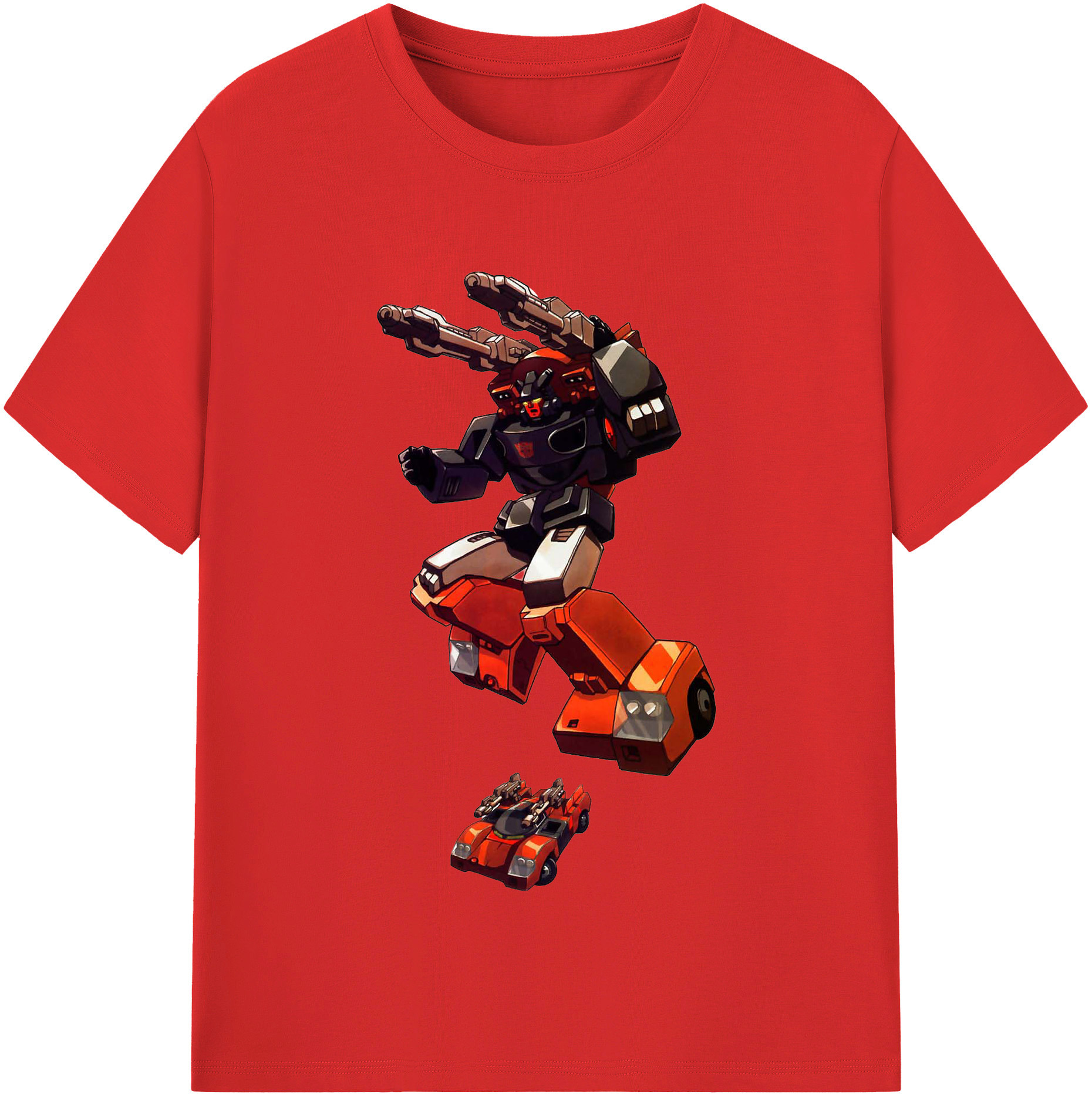 （画像用）  レディースカジュアルプリントTシャツ（綿100％）