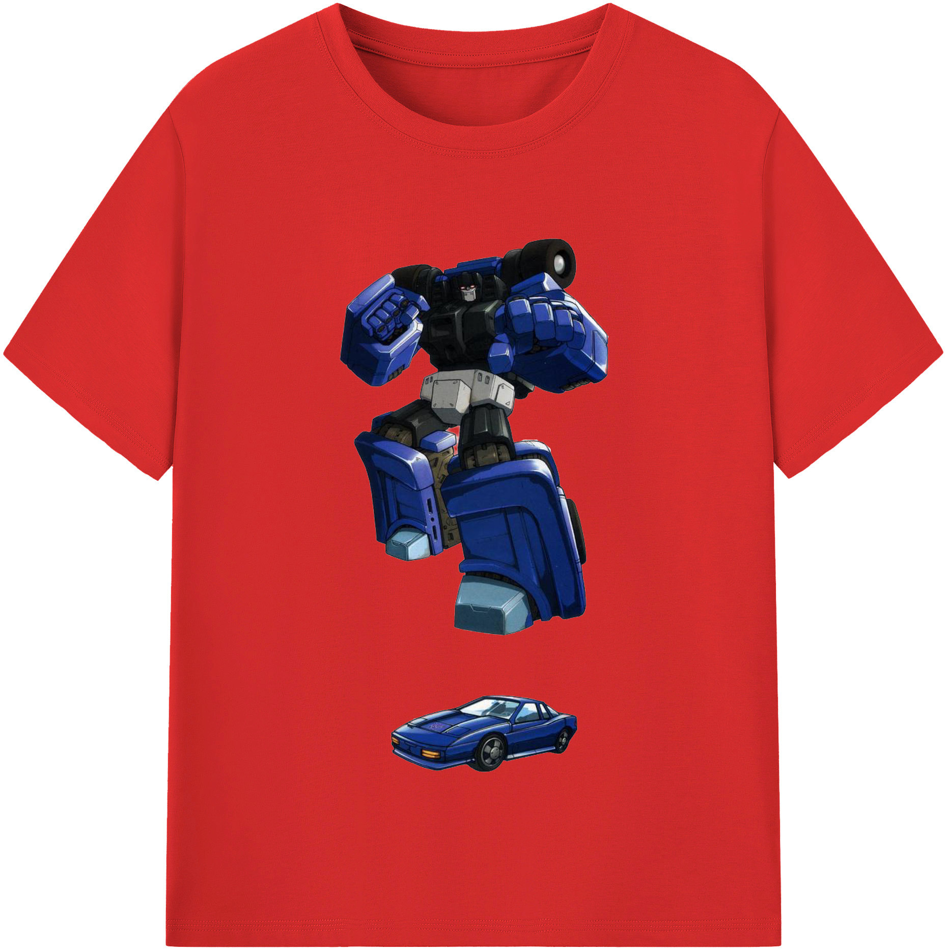 （画像用）  レディースカジュアルプリントTシャツ（綿100％）