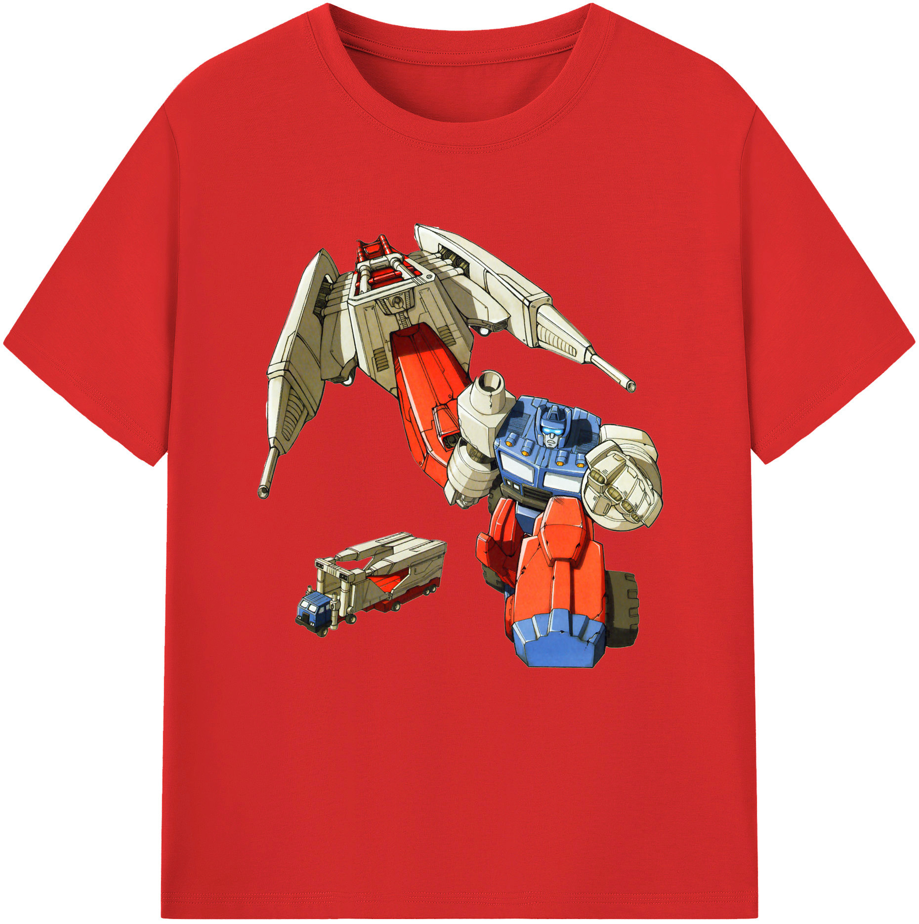 （画像用）  レディースカジュアルプリントTシャツ（綿100％）
