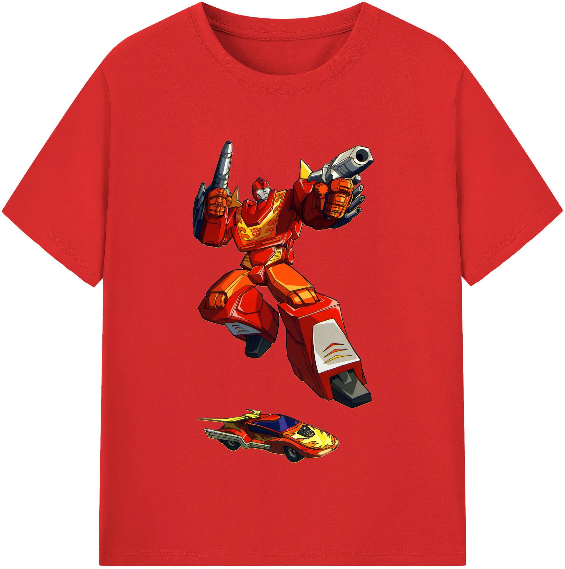 （画像用）  レディースカジュアルプリントTシャツ（綿100％）