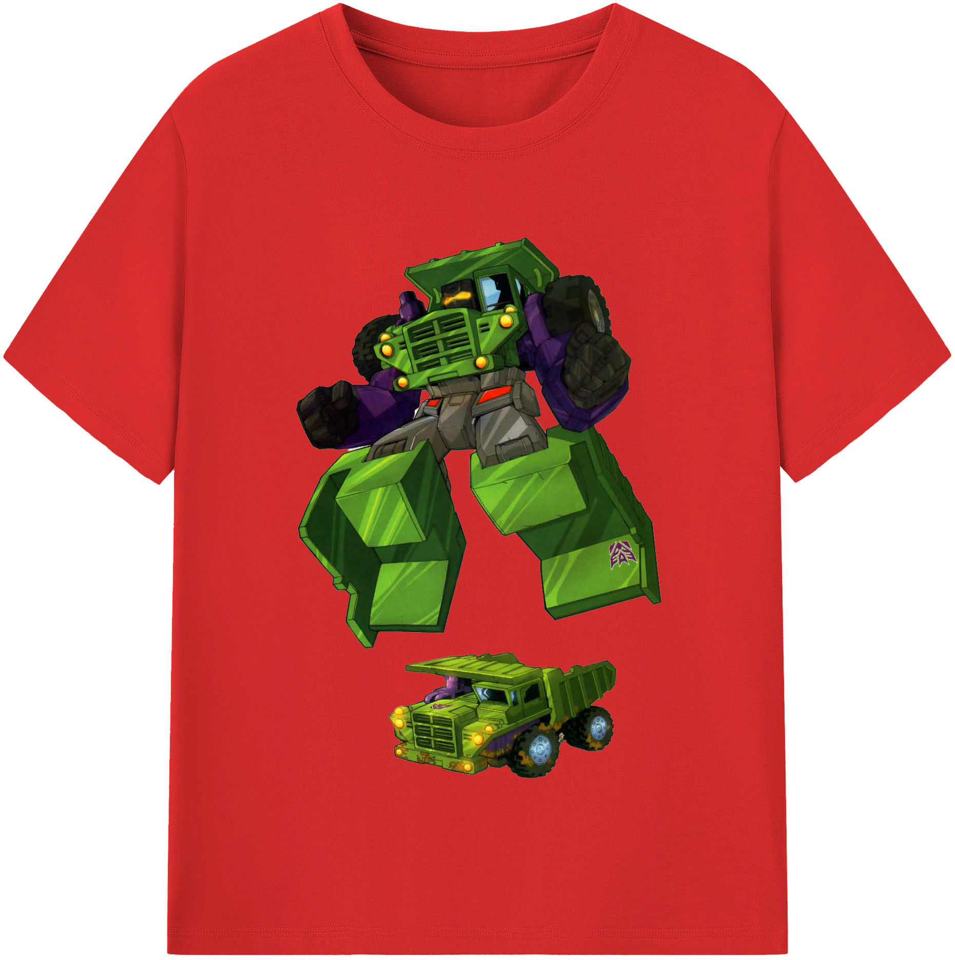 （画像用）  レディースカジュアルプリントTシャツ（綿100％）