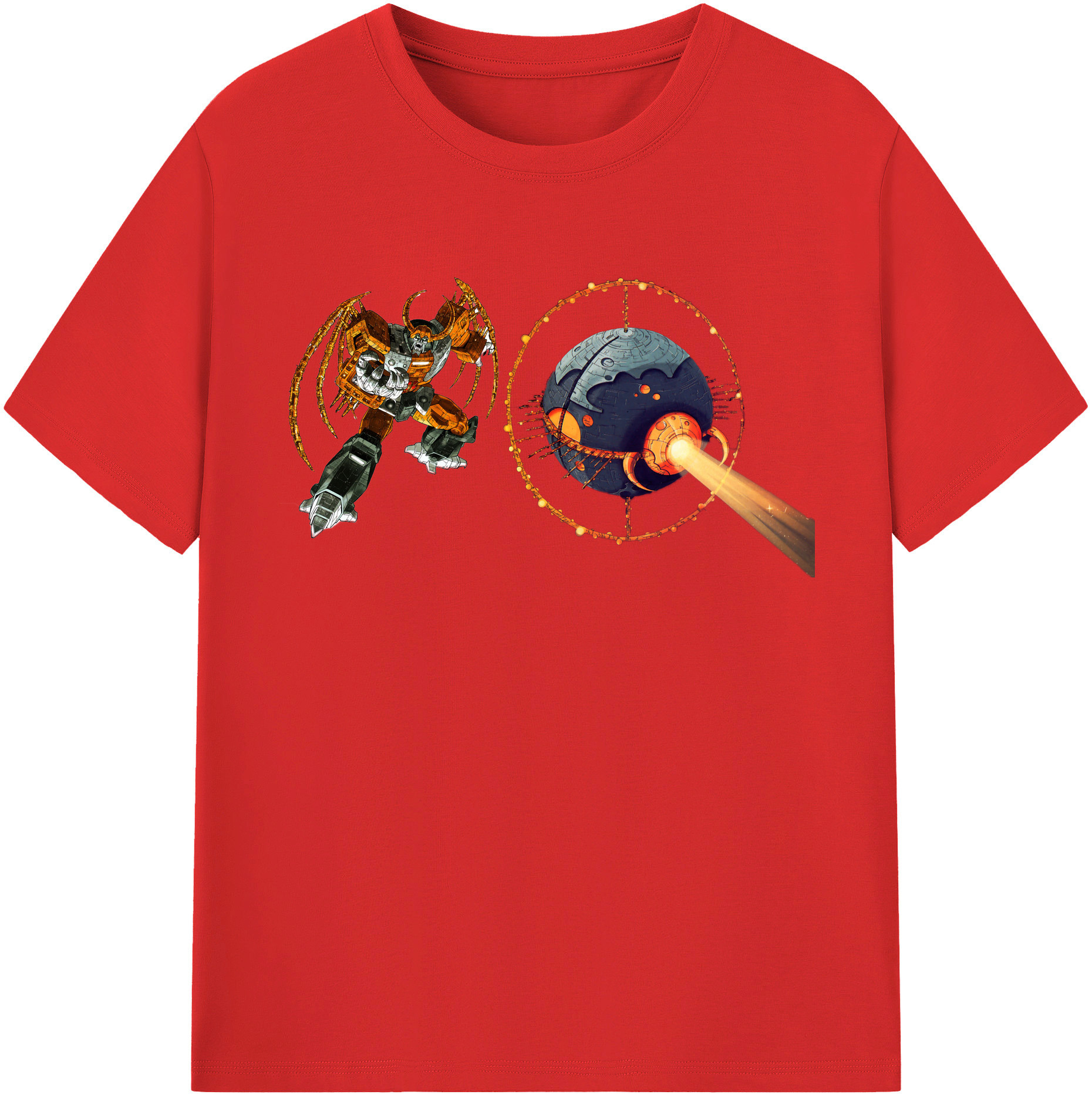 （画像用）  レディースカジュアルプリントTシャツ（綿100％）