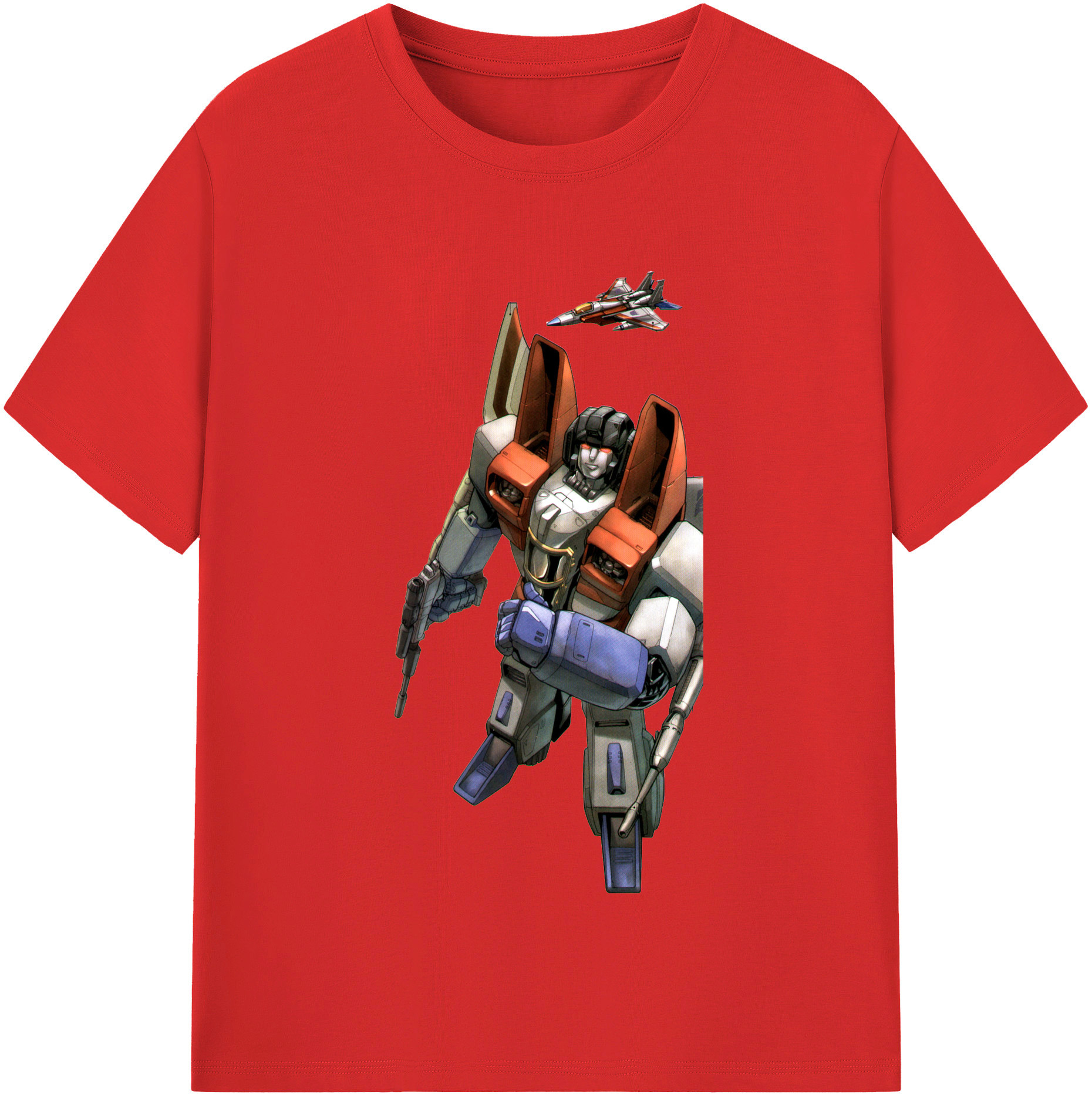 （画像用）  レディースカジュアルプリントTシャツ（綿100％）